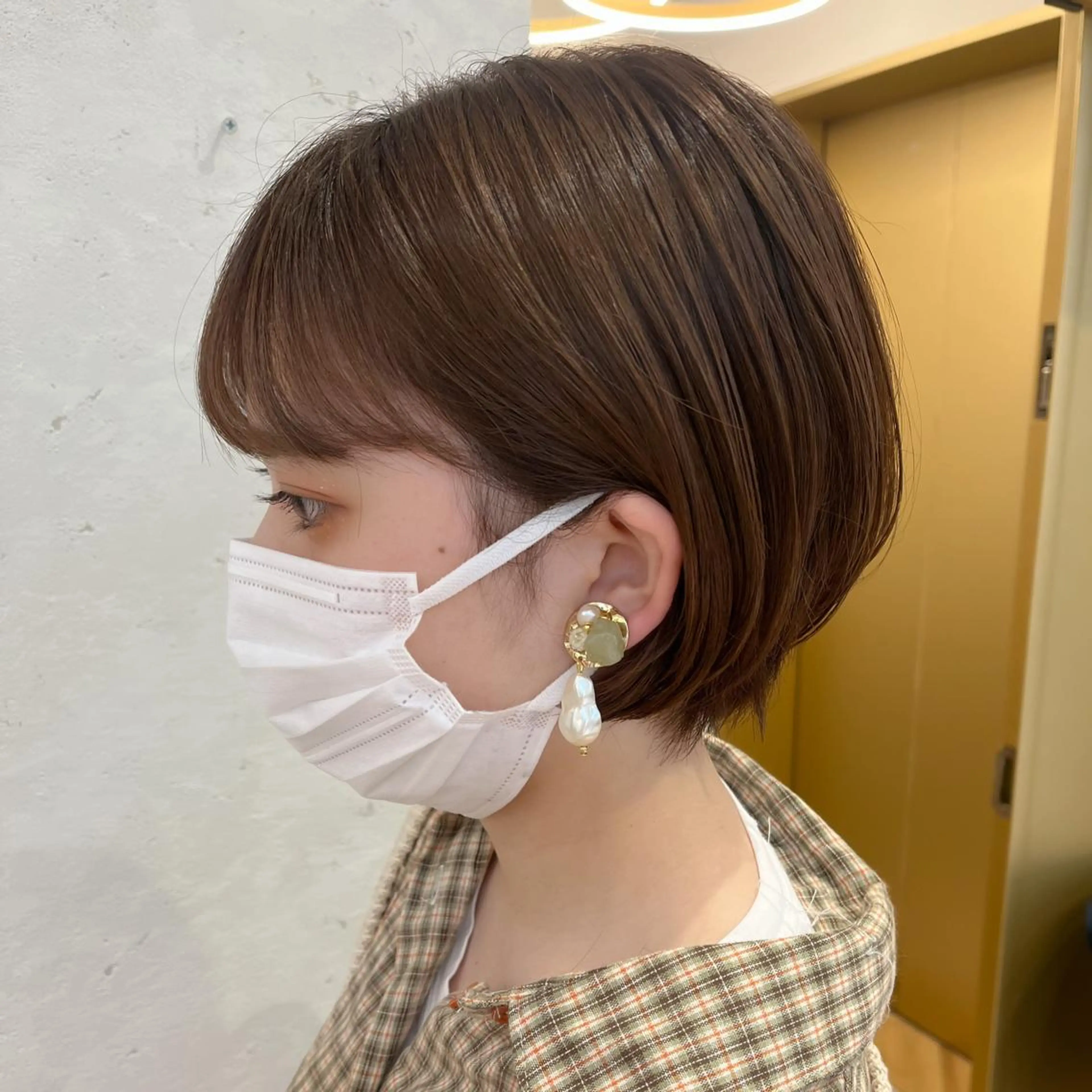 ショート 透明感カラー│ レイヤーヘア中居美樹のヘアスタイル