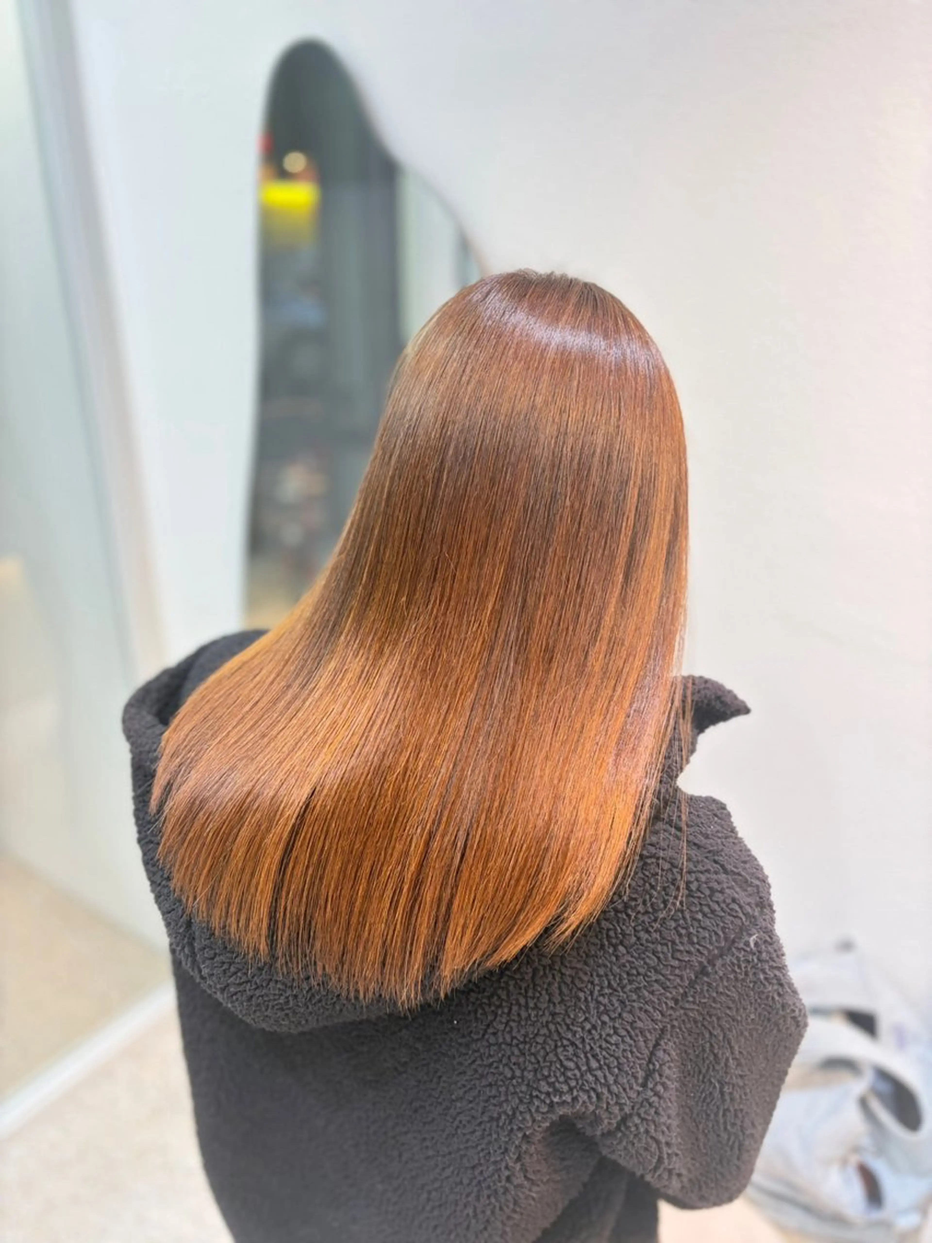 セミロング パーマ カット 縮毛矯正 Zina北千住/ はるか🍄のヘアスタイル