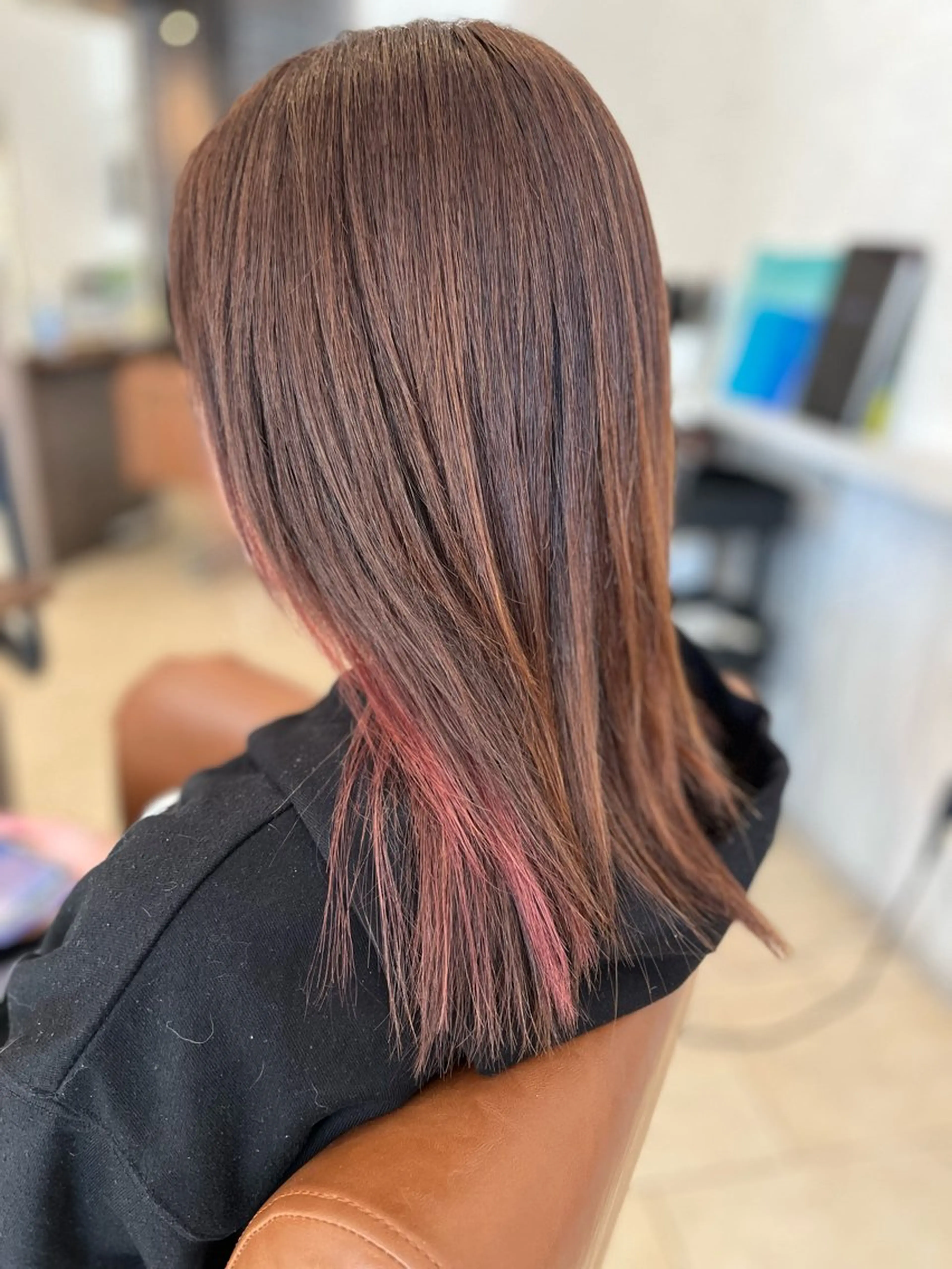 セミロング Cuthie 泉川のヘアスタイル