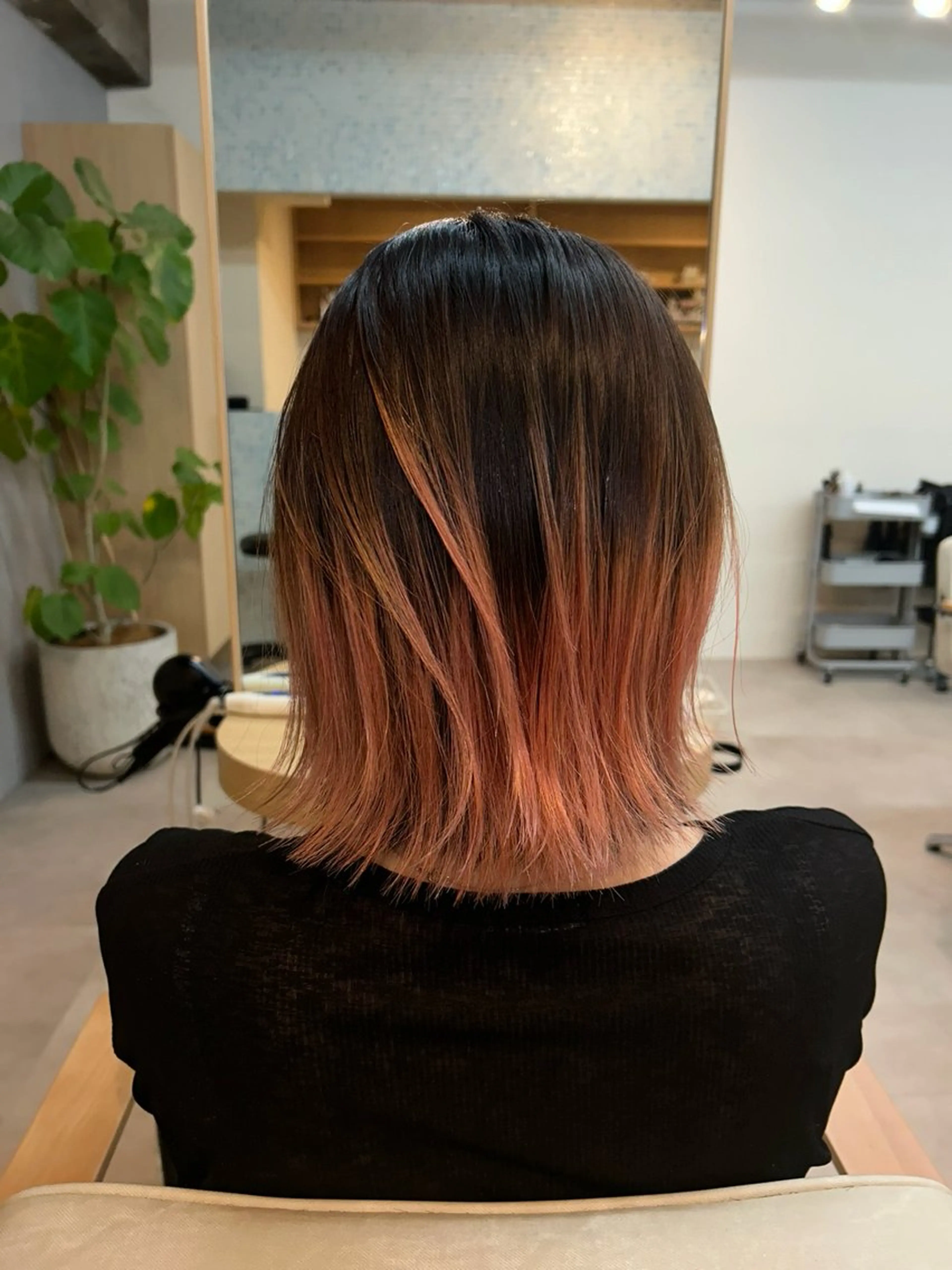 カラー 中野 こころのヘアスタイル