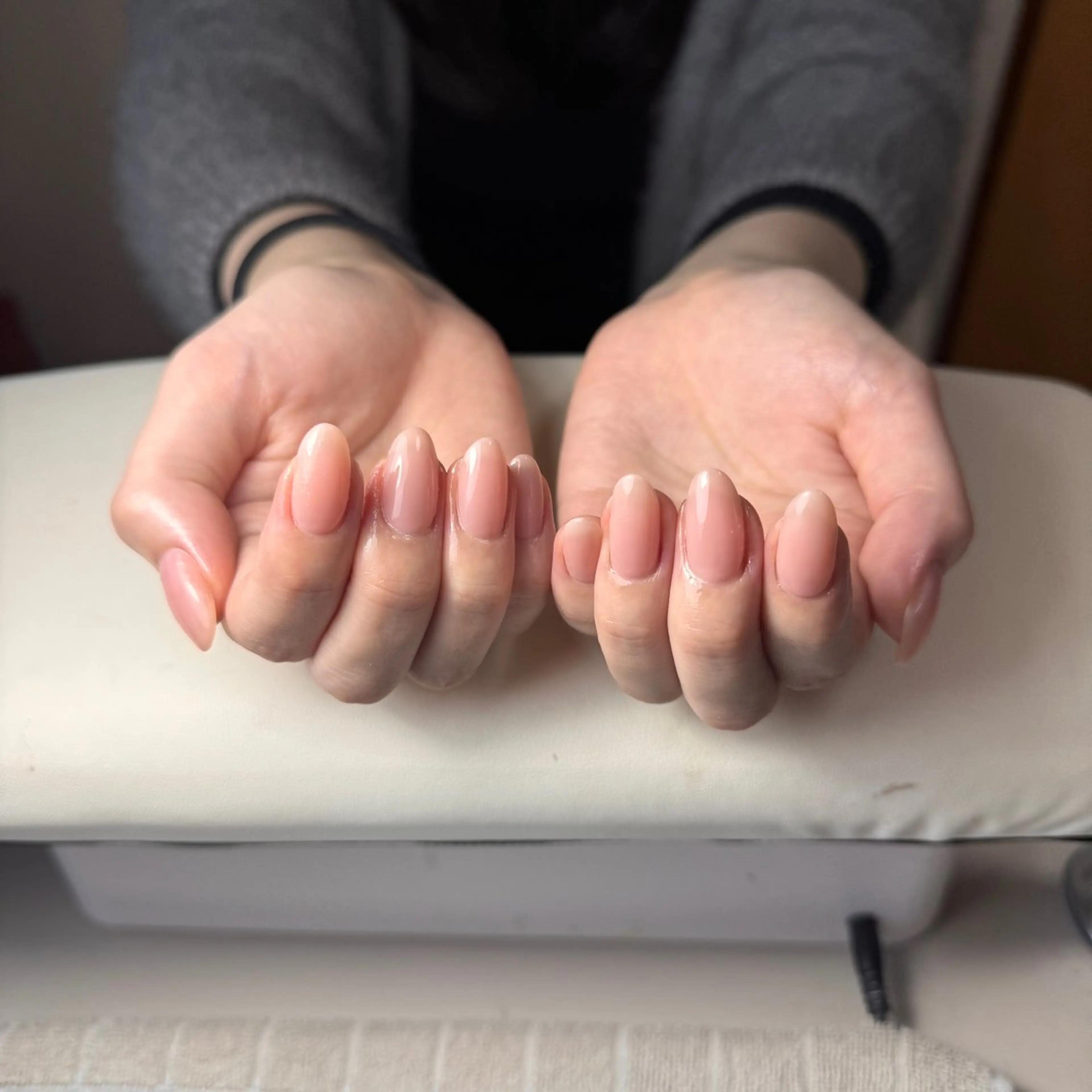 ネイル チークネイル フレンチネイル グラデーション 韓国ネイル マグネットネイル Hana Nailのネイルデザイン