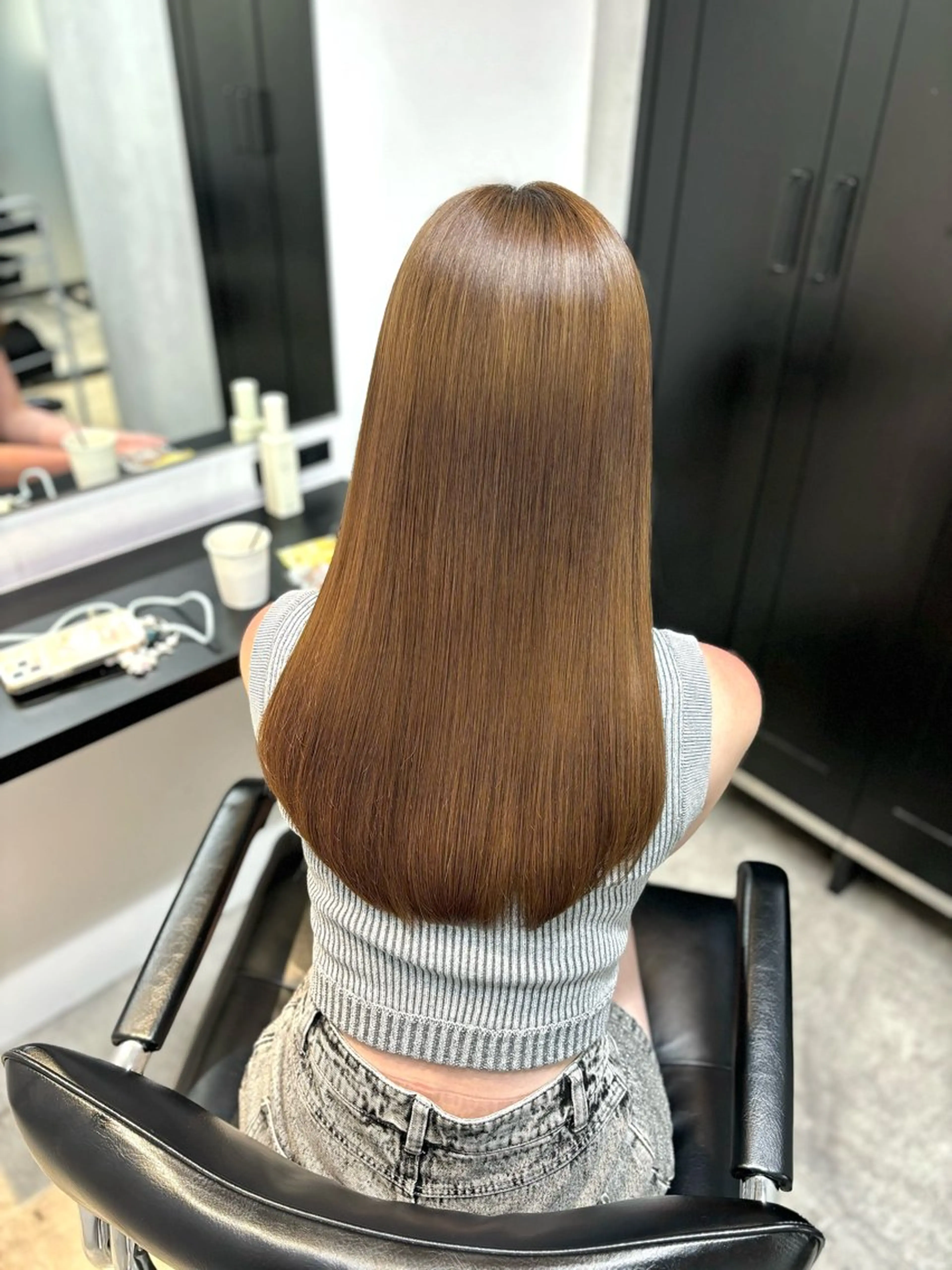 ロング 髪質改善 トリートメント 髪質改善♡ 保坂汐音のヘアスタイル