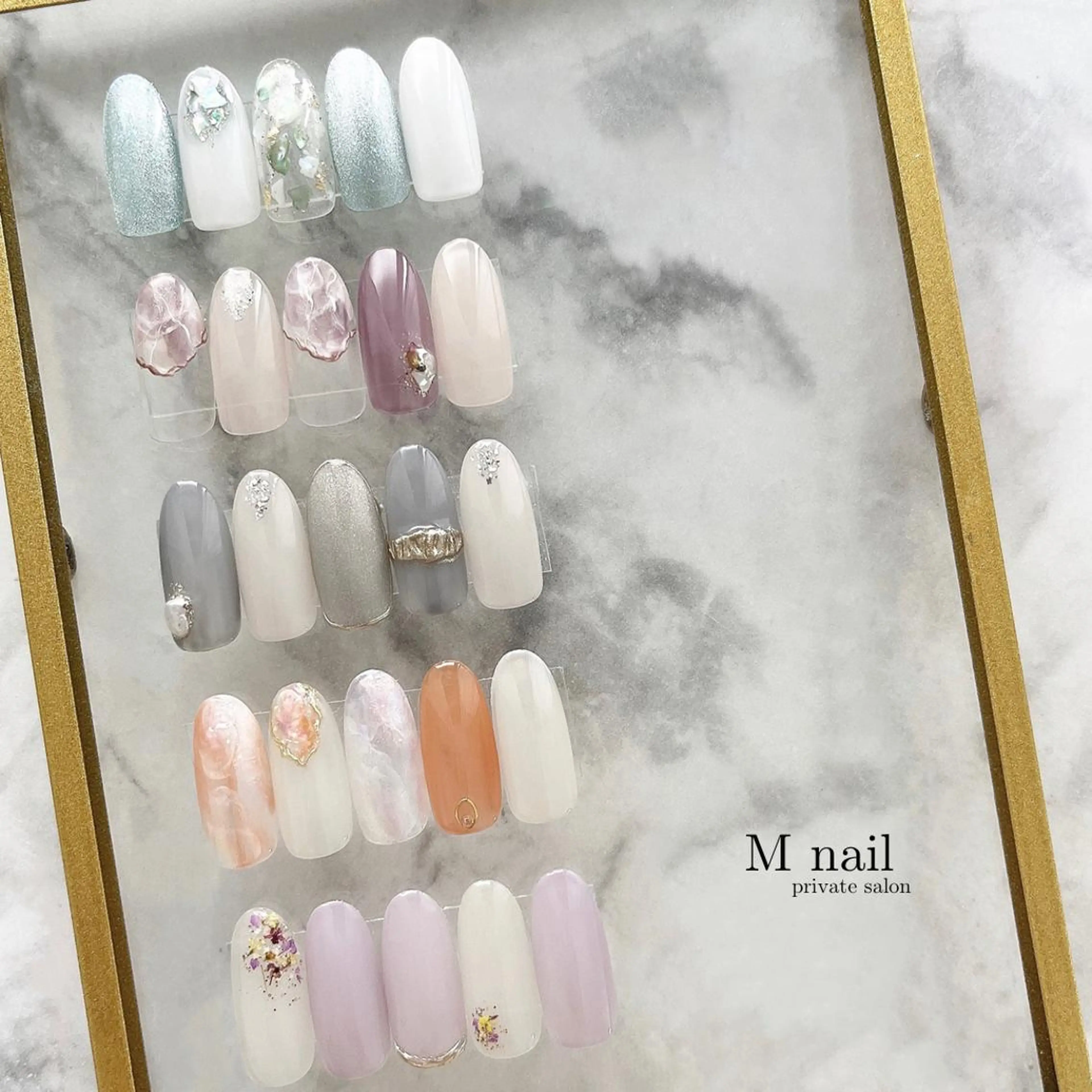ネイル ハンドネイル M nailのネイルデザイン