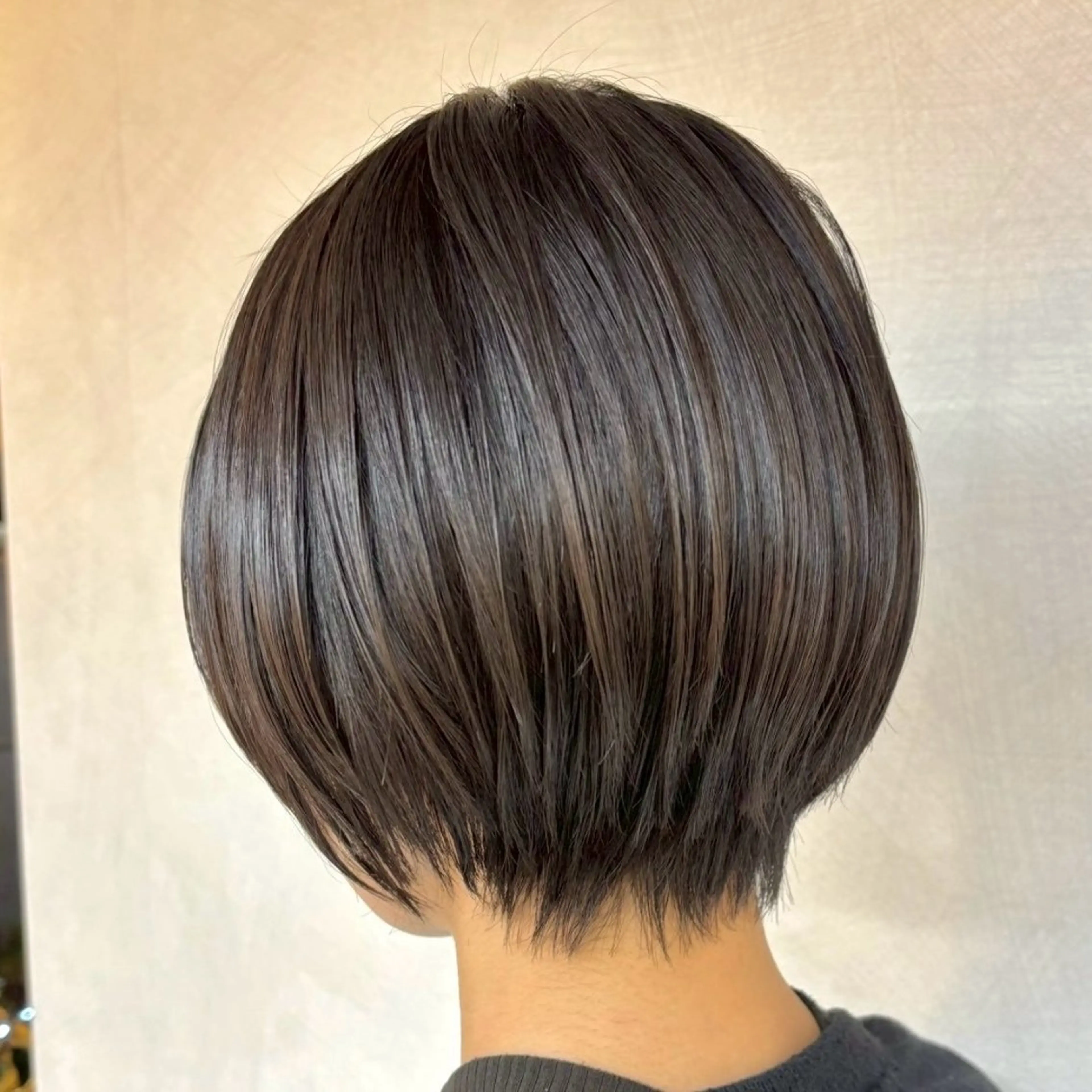 ショート くびれヘア ショートヘア カット トリートメント ボブ/レイヤー/透明 感カラー/Dai🌿のヘアスタイル