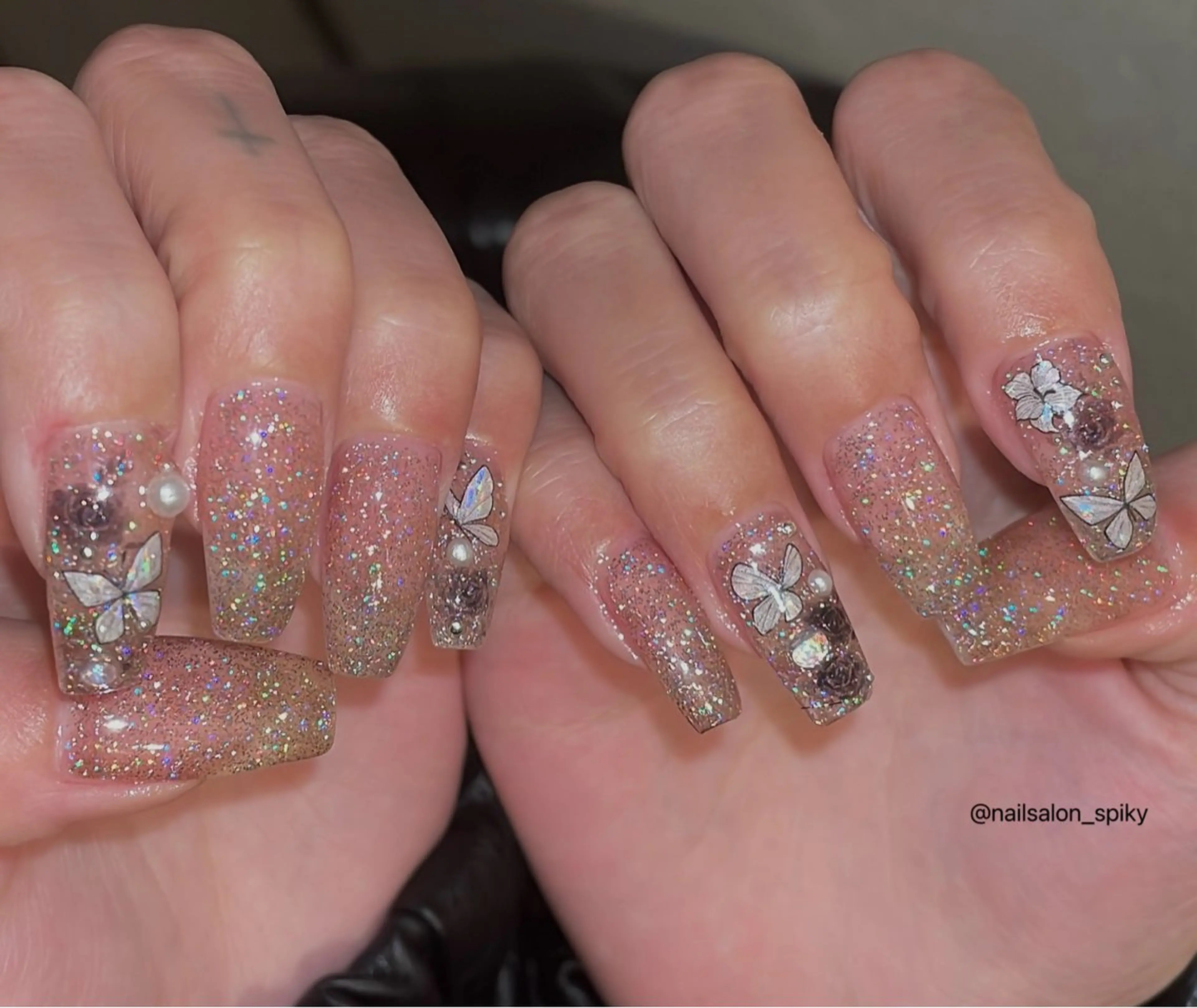 ネイル Spiky とうげ ふうかのネイルデザイン