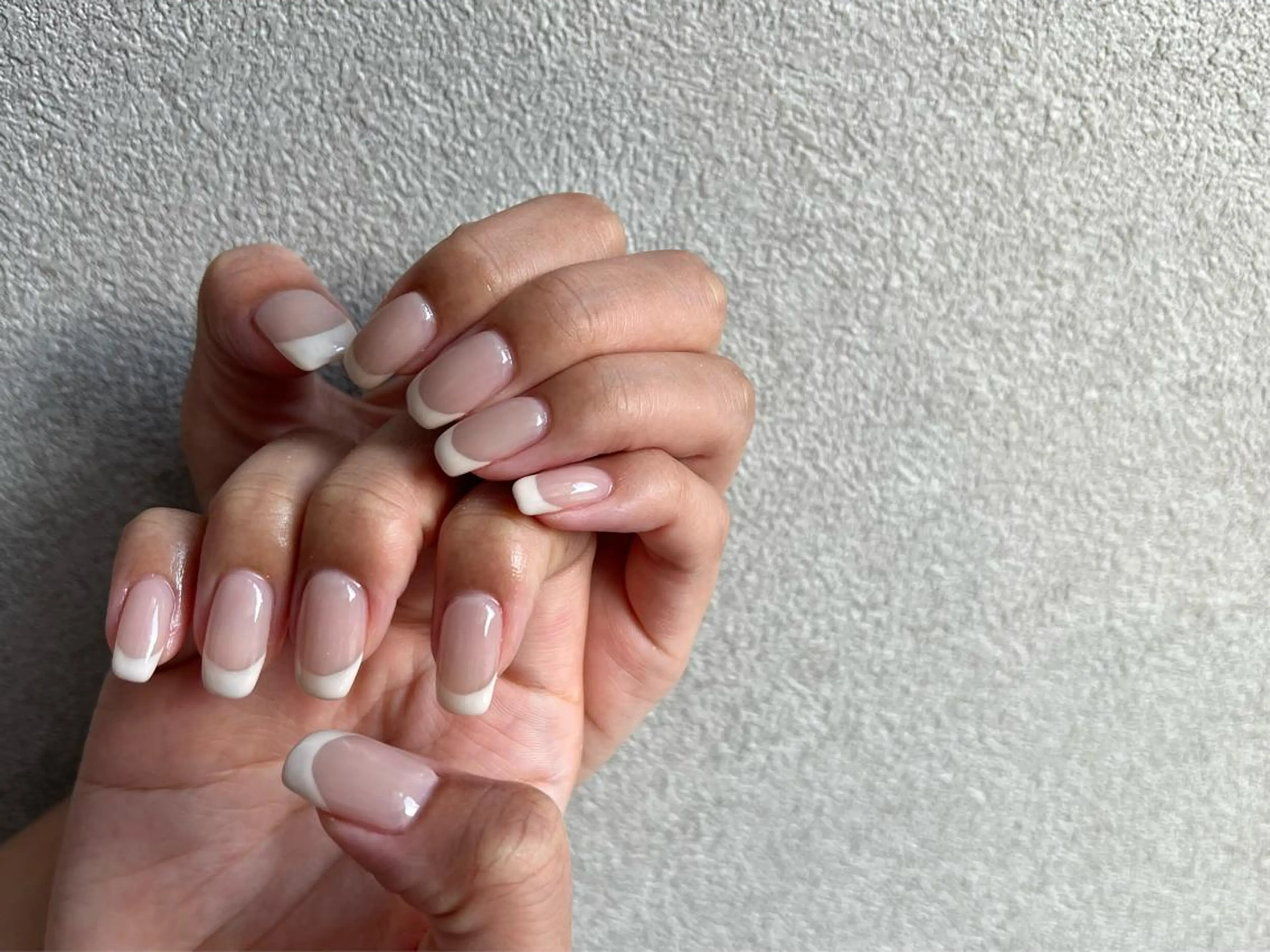 【フレンチネイル】パラジェル+1100円※ベースカラー追加の場合は+1000円となります※の写真