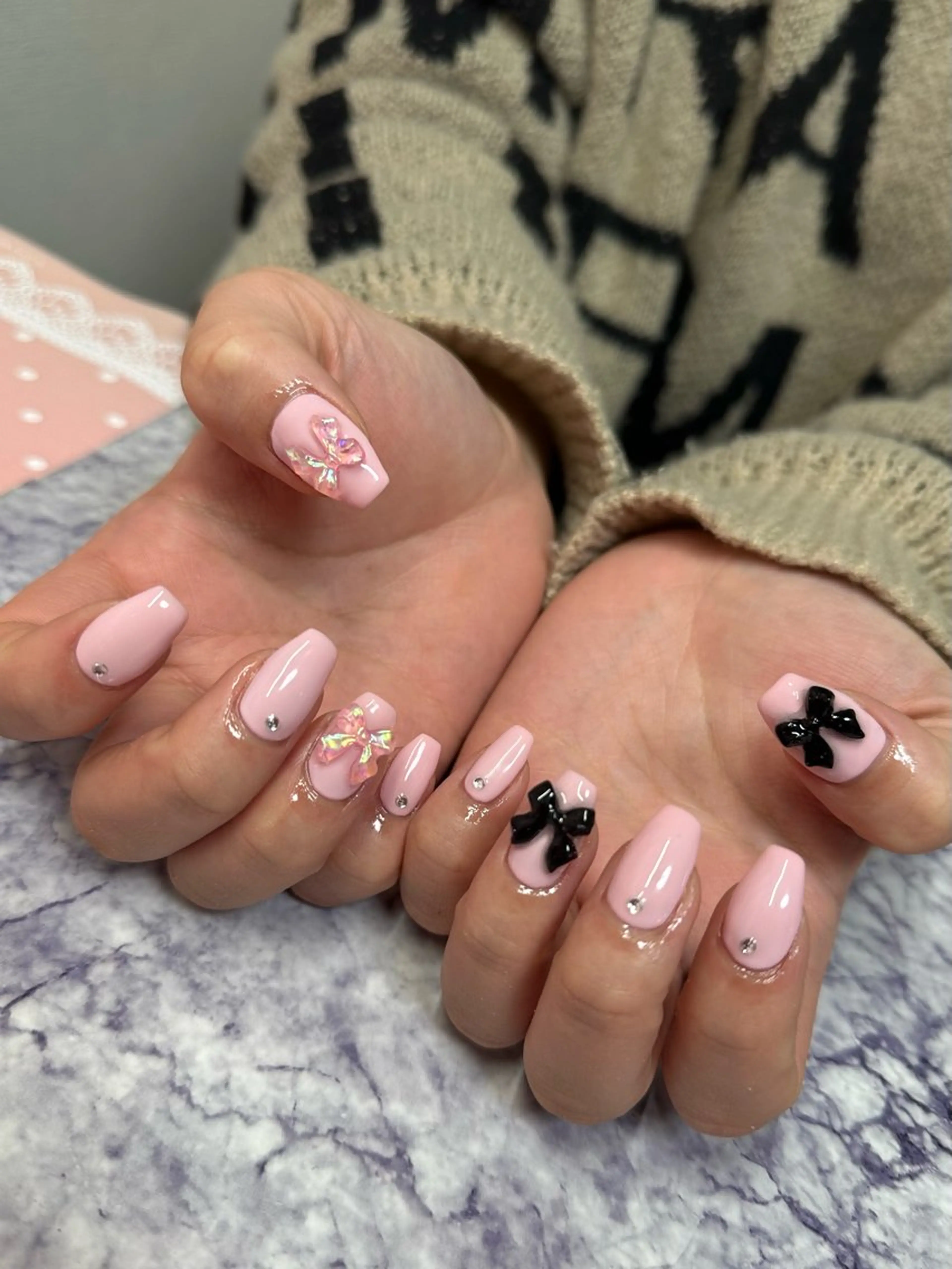 ネイル ハンドネイル フットネイル Pretzels🥨 【プレッツェル】ミウのネイルデザイン