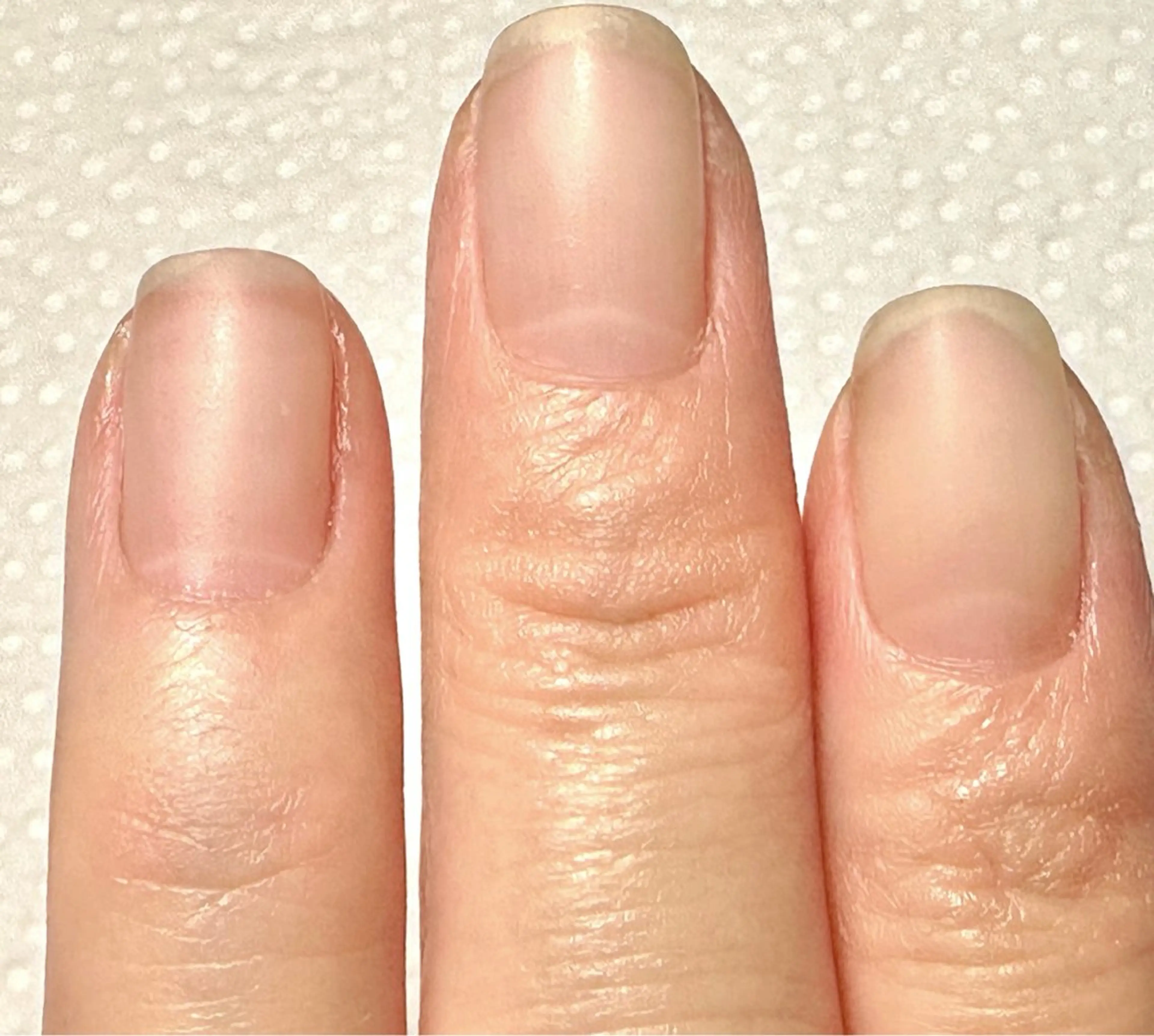 自爪育成★自爪風ネイル(育成用オイル込み)※オフなし。ジェルがついてる方は事前に落としてからご来店ください。の写真