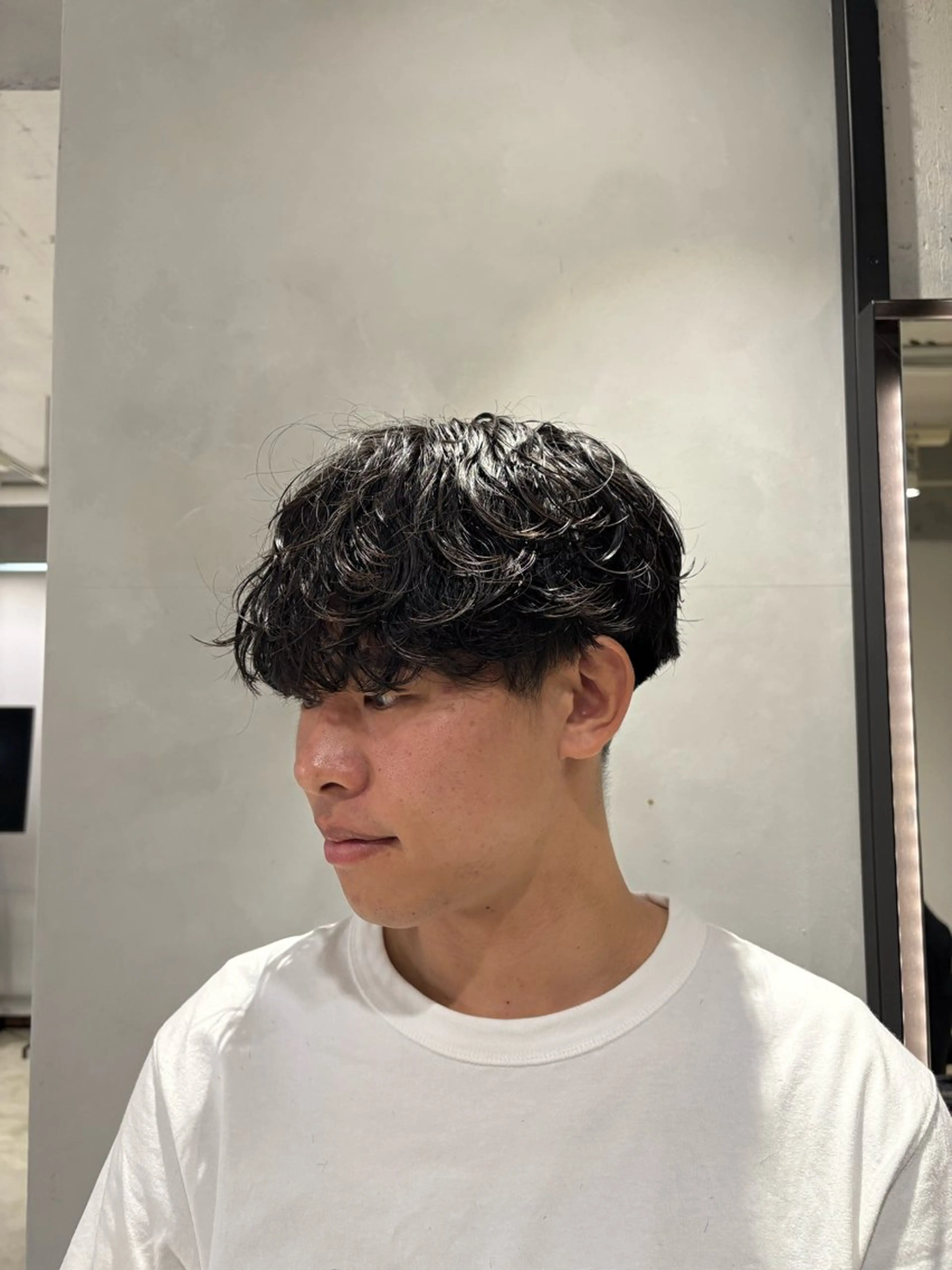 パーマ メンズ メンズパーマ カット パーマ トリートメント メンズカット松戸/韓 国/メンズパーマ航太のヘアスタイル