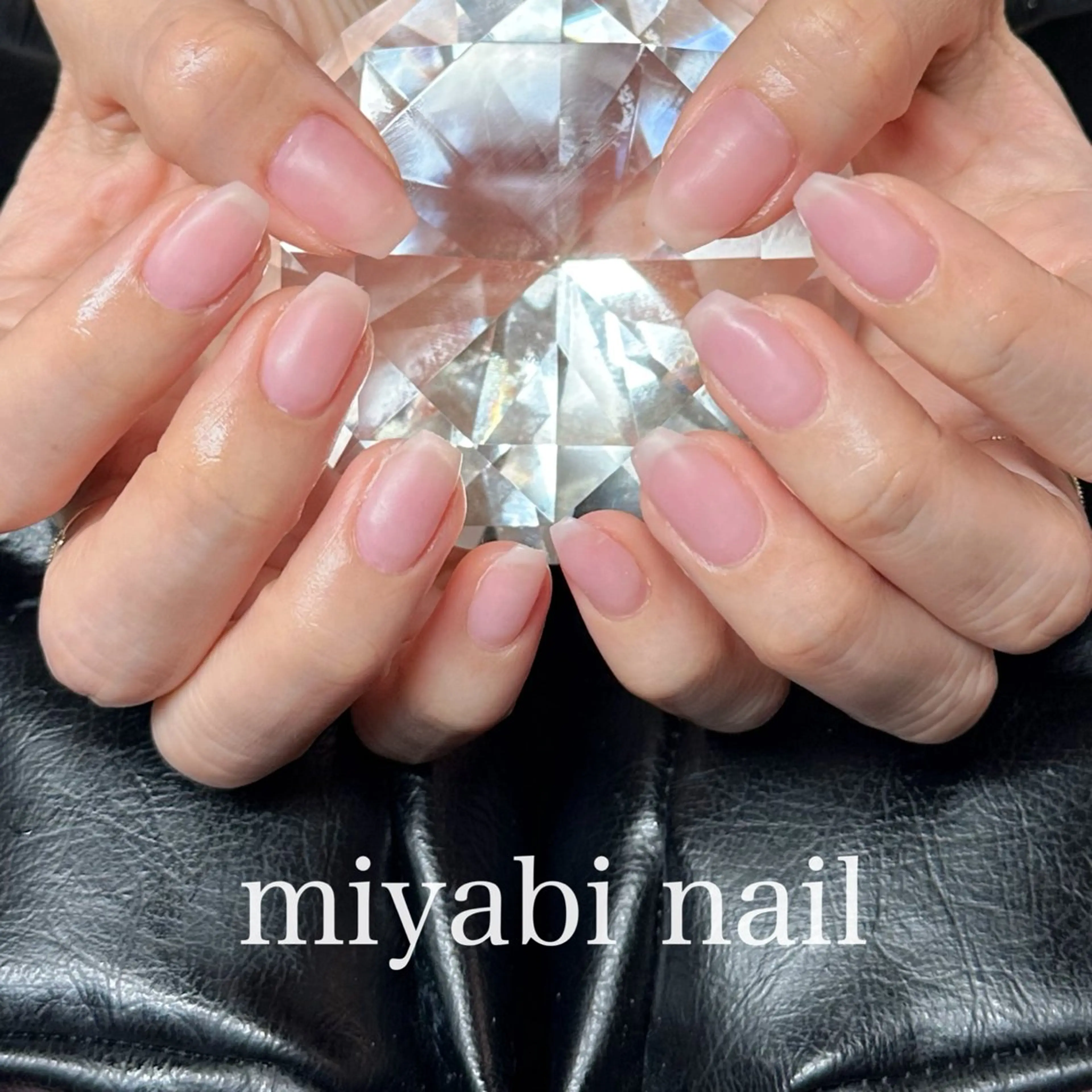 ネイル ジェルネイル マットネイル 持ち込み オフィスネイル ピンク ハンドネイル miyabi nail 桂川駅近くのネイルデザイン