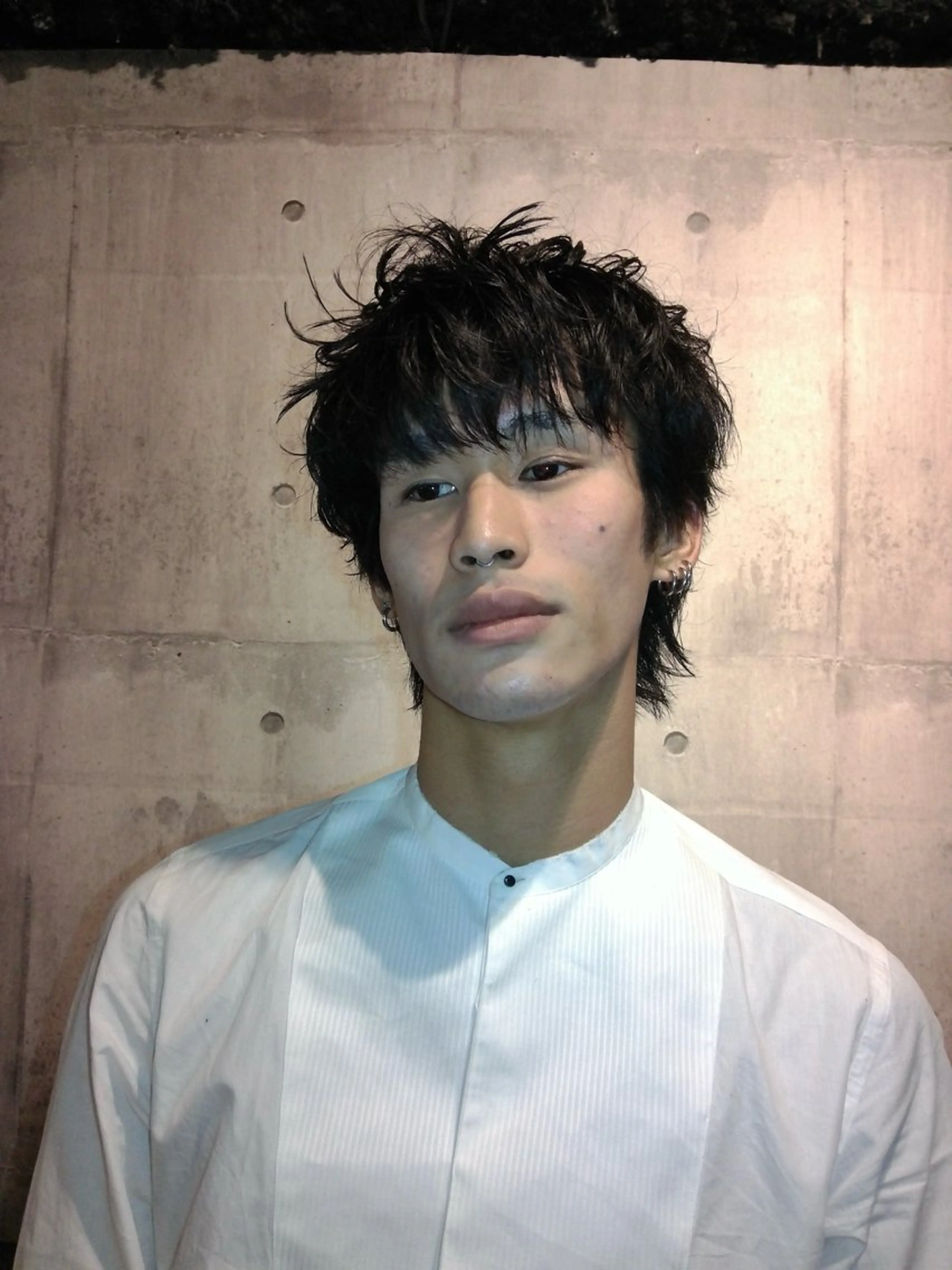 メンズ メンズパーマ カット パーマ 窪田 力也のヘアスタイル