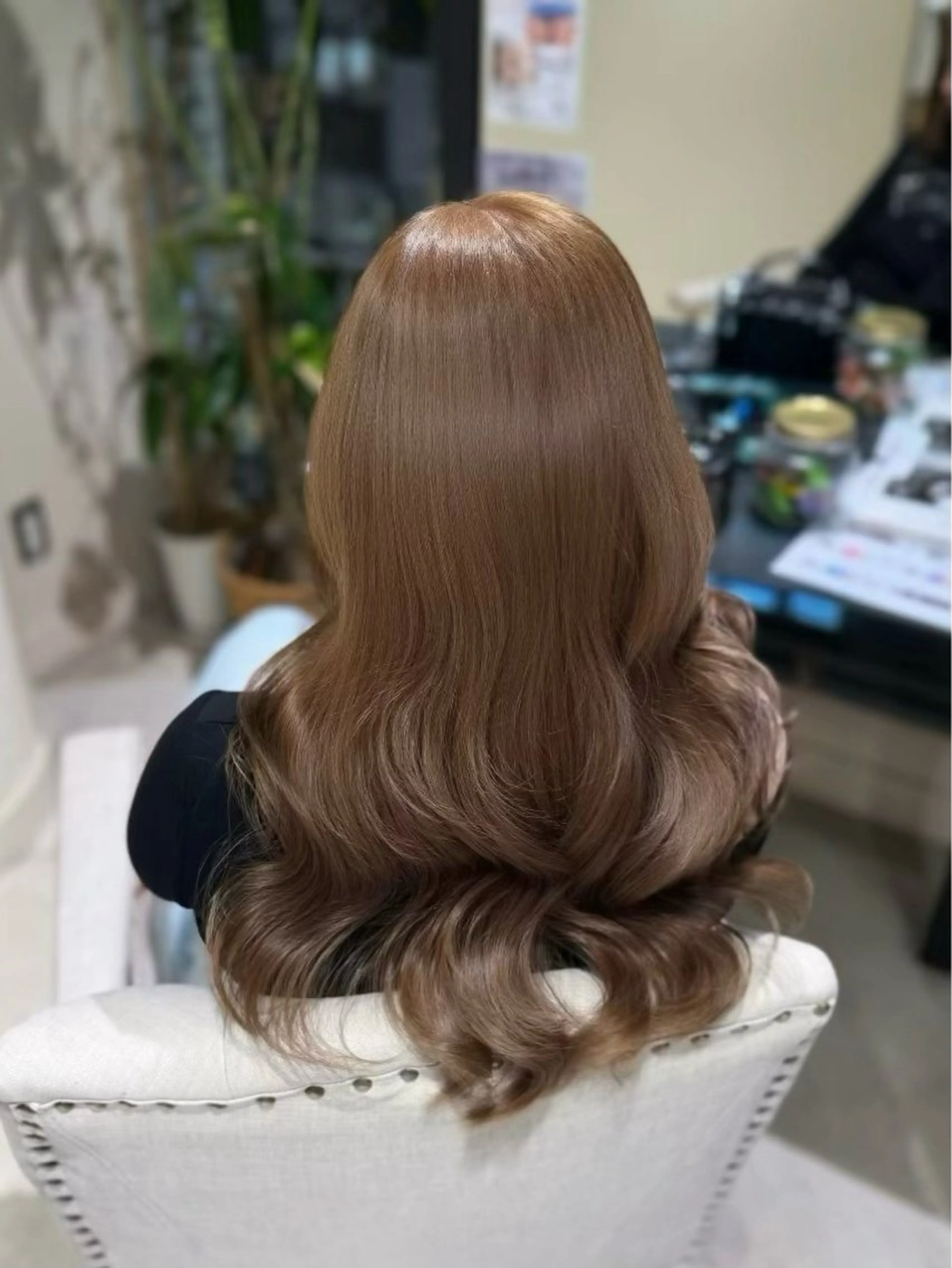 カラー ヘアカラー ハイトーン✨艶髪💘 💘 AYANO💘のヘアスタイル