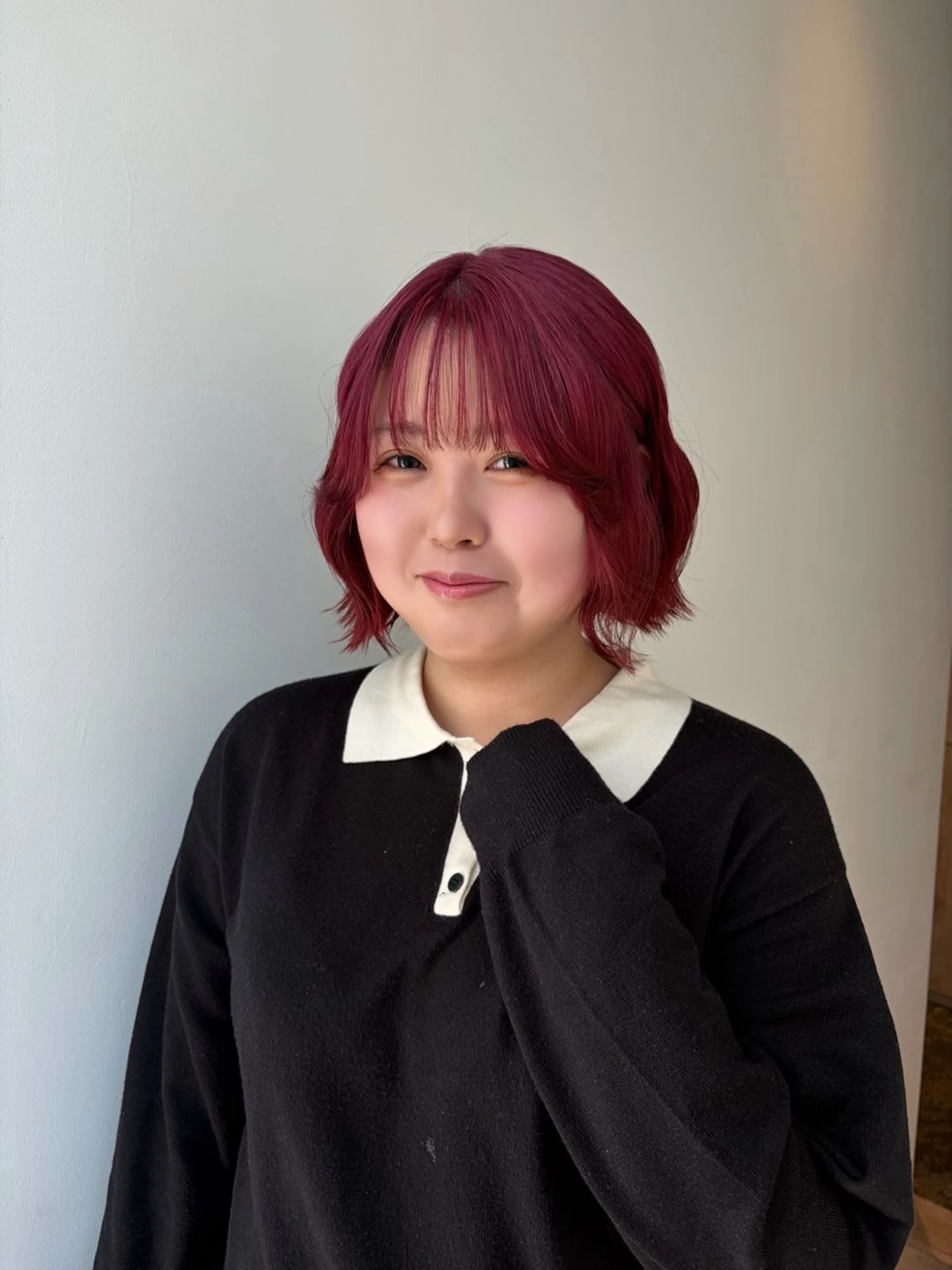 ショート サオリ仙台・上品モテ カラーヘアセット🩰のヘアスタイル