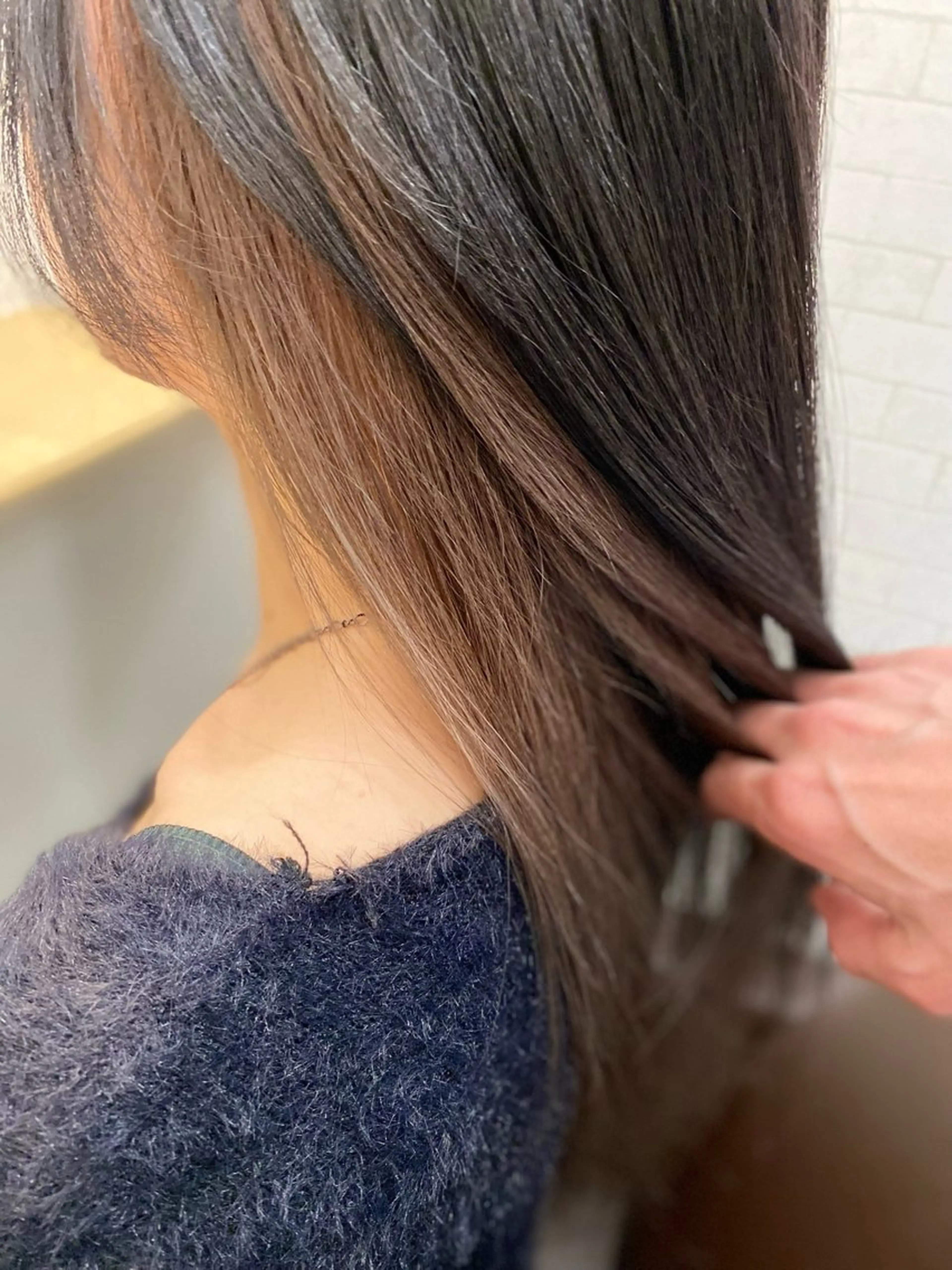 カラー インナーカラー masa ディレクターのヘアスタイル