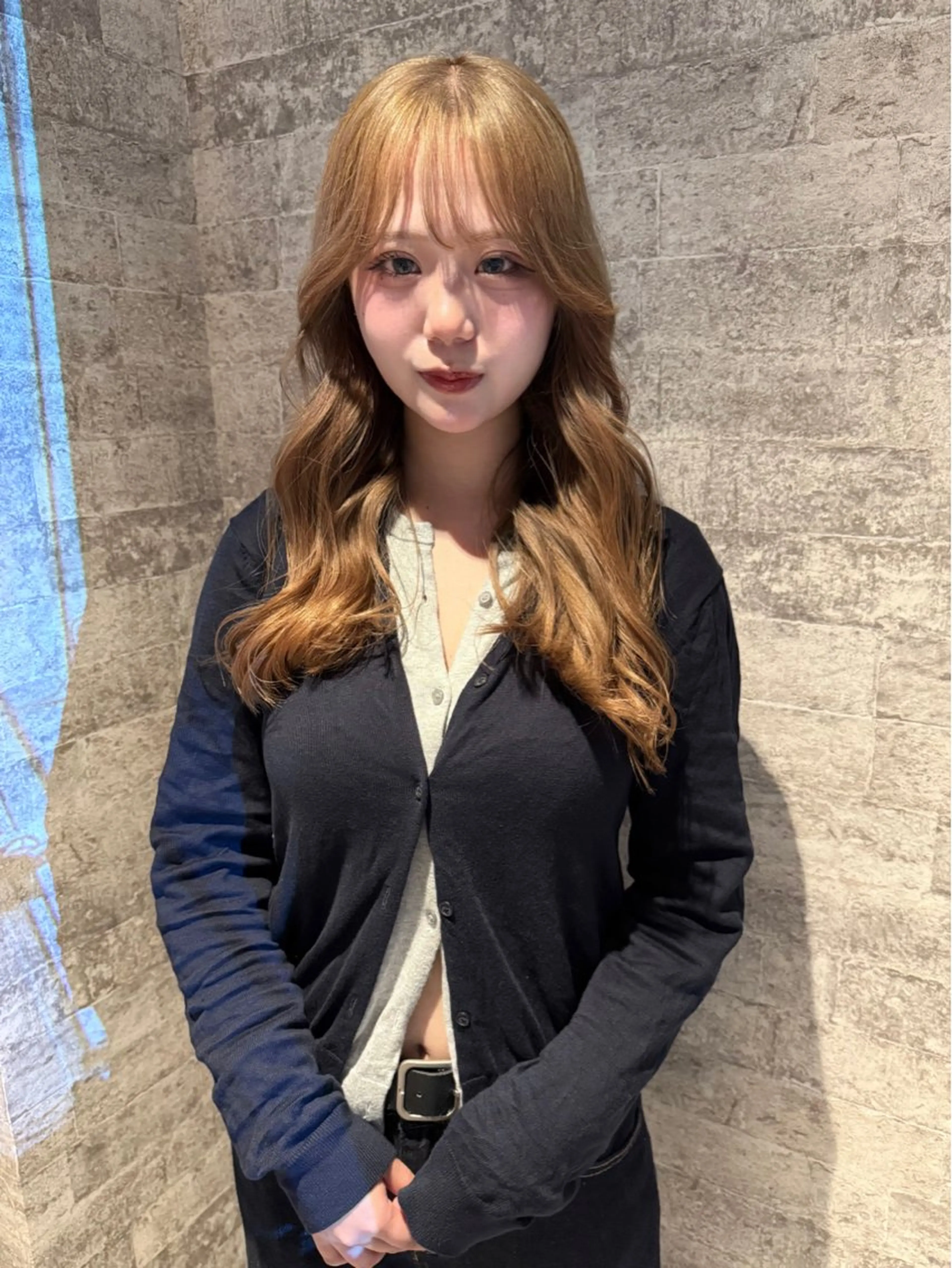 セミロング カラー カット ヘアカラー トリートメント mai / linoah˚✧のヘアスタイル