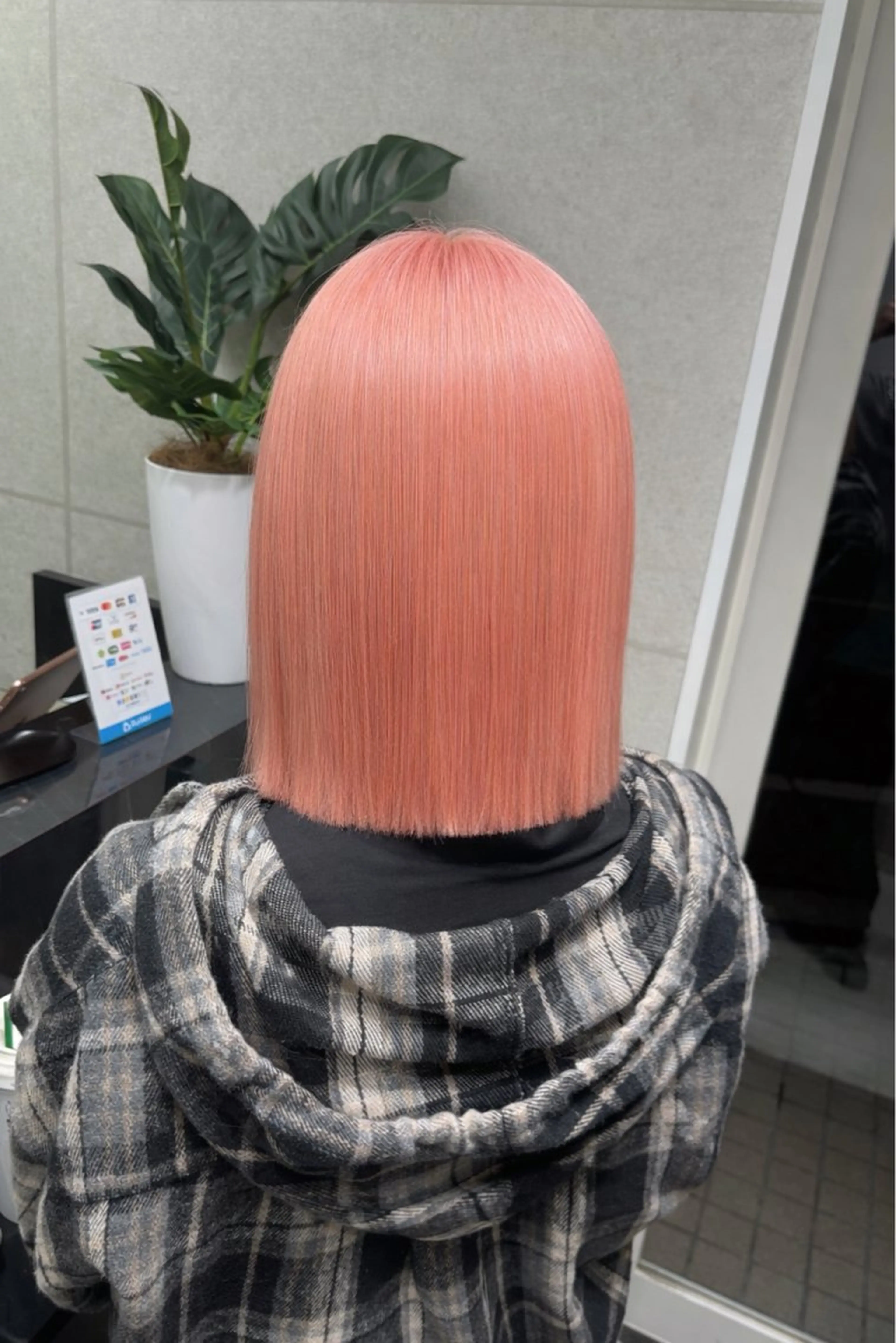 ミディアム カラー ピンクカラー ヘアカラー トリートメント PSY【サイ】 /池袋/RYUSEIのヘアスタイル