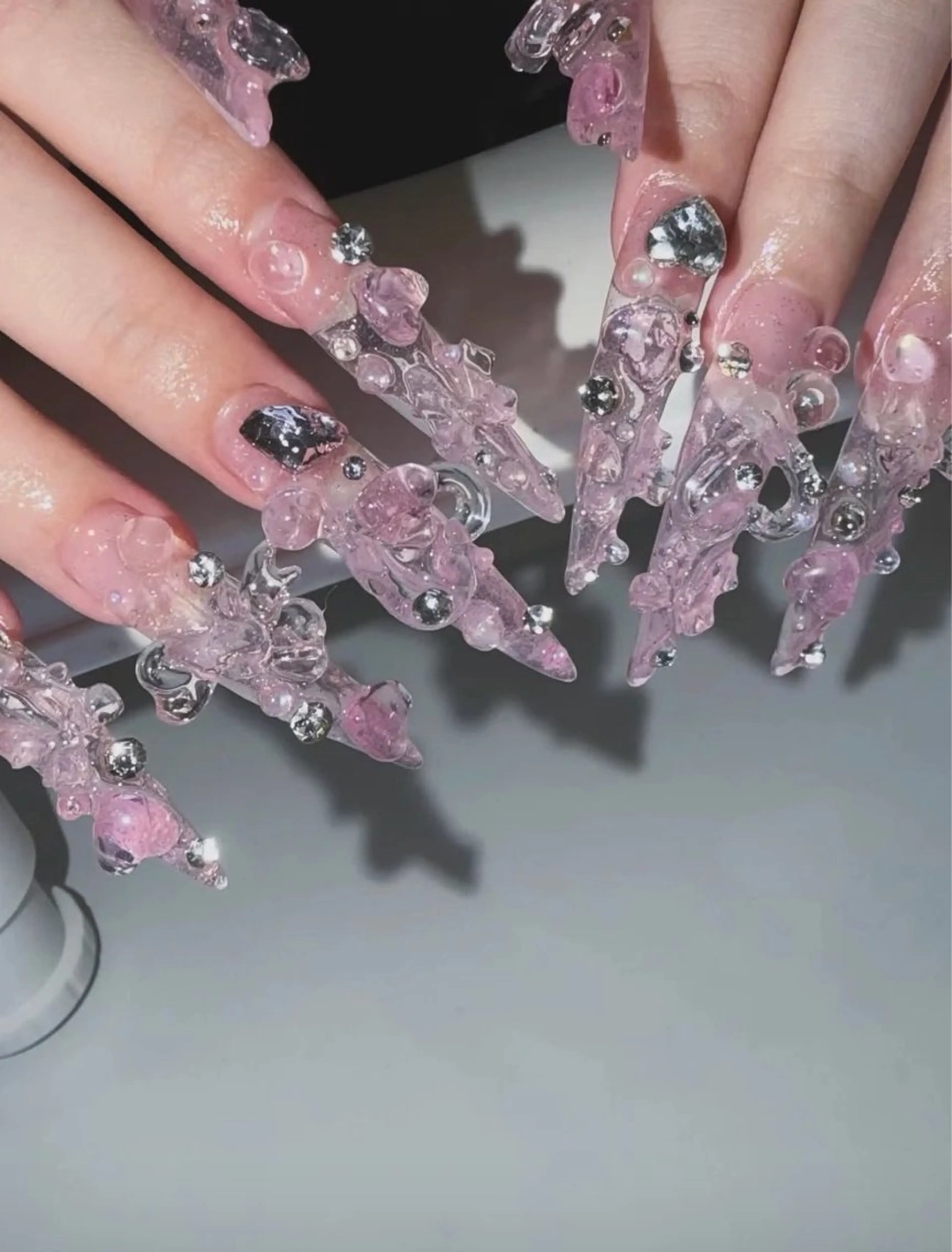 ネイル ハンドネイル WO MIAO💎のネイルデザイン