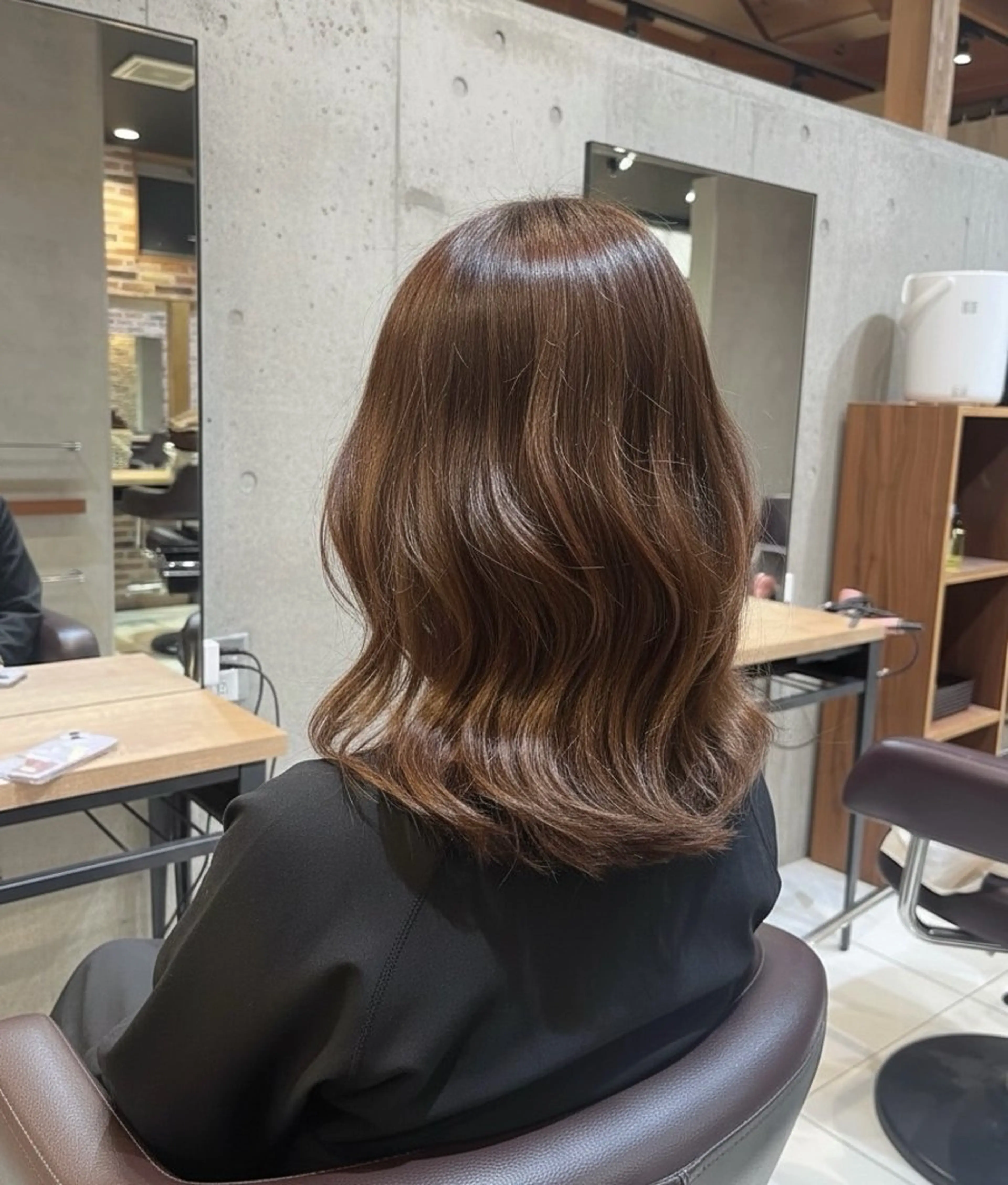 セミロング ヘアカラー トリートメント SERA / TAIGAのヘアスタイル