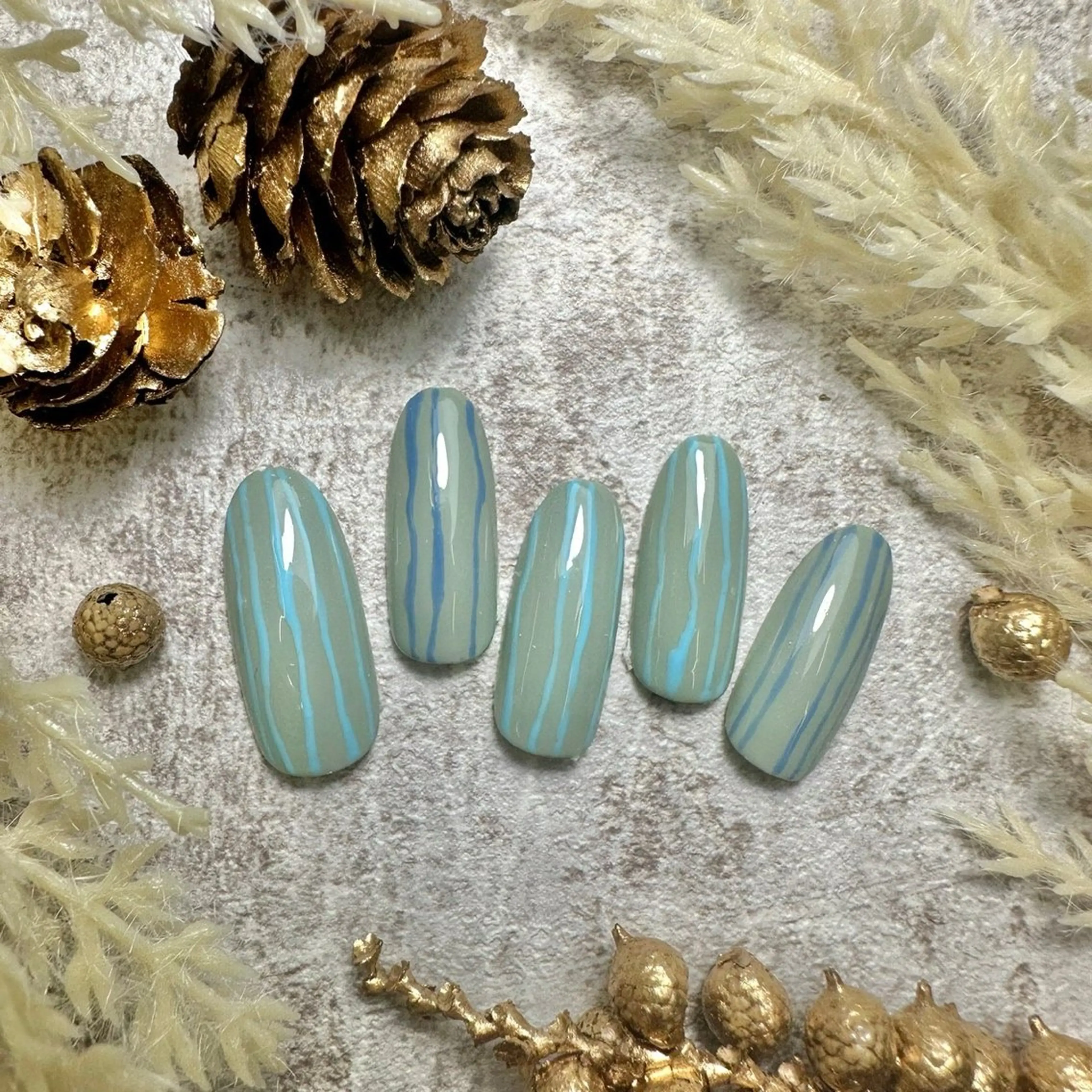 ネイル ⭐︎休業中の練習⭐︎ JNA認定講師髙橋のネイルデザイン