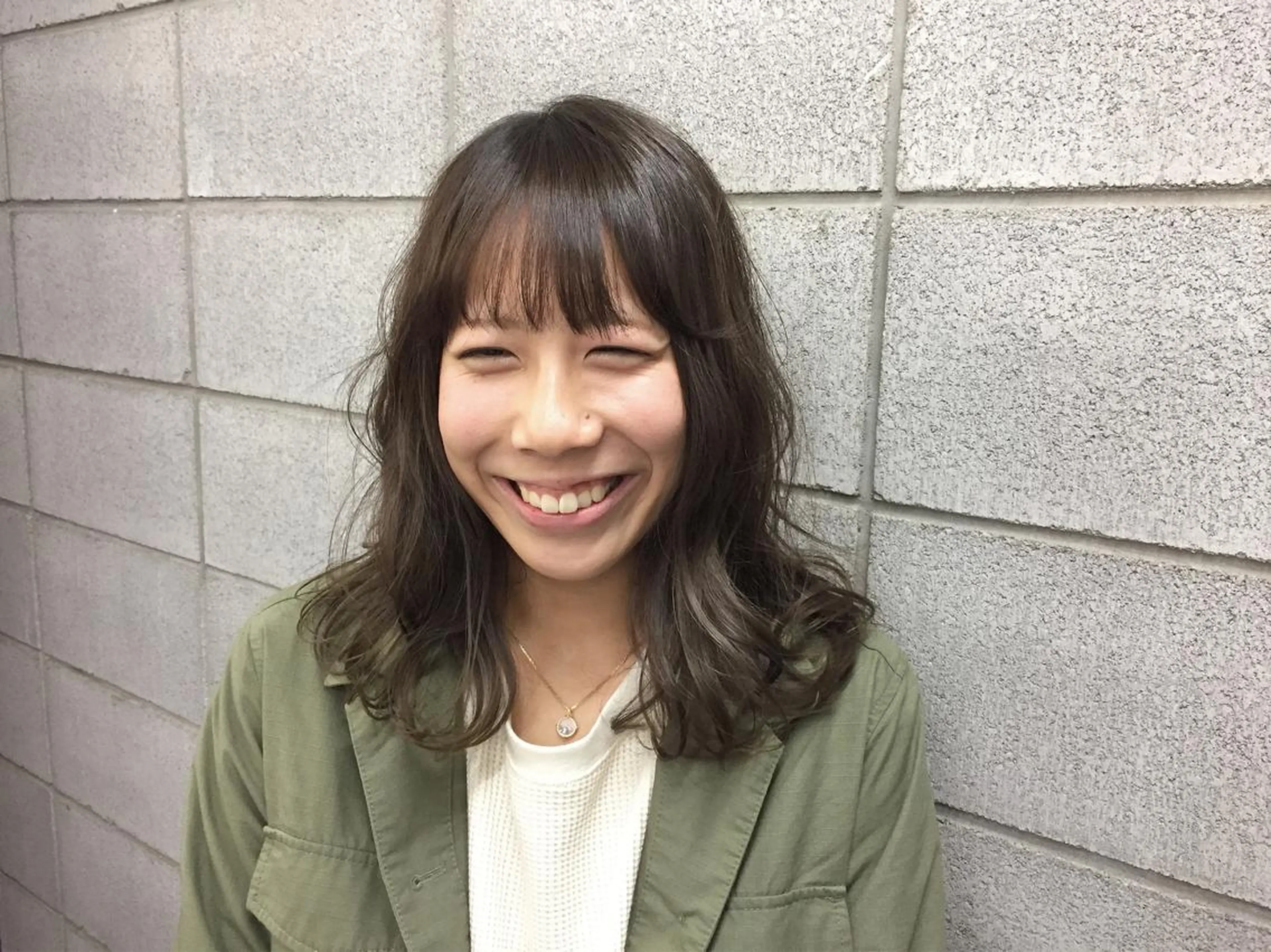 ミディアム カラー ITO YUKIのヘアスタイル