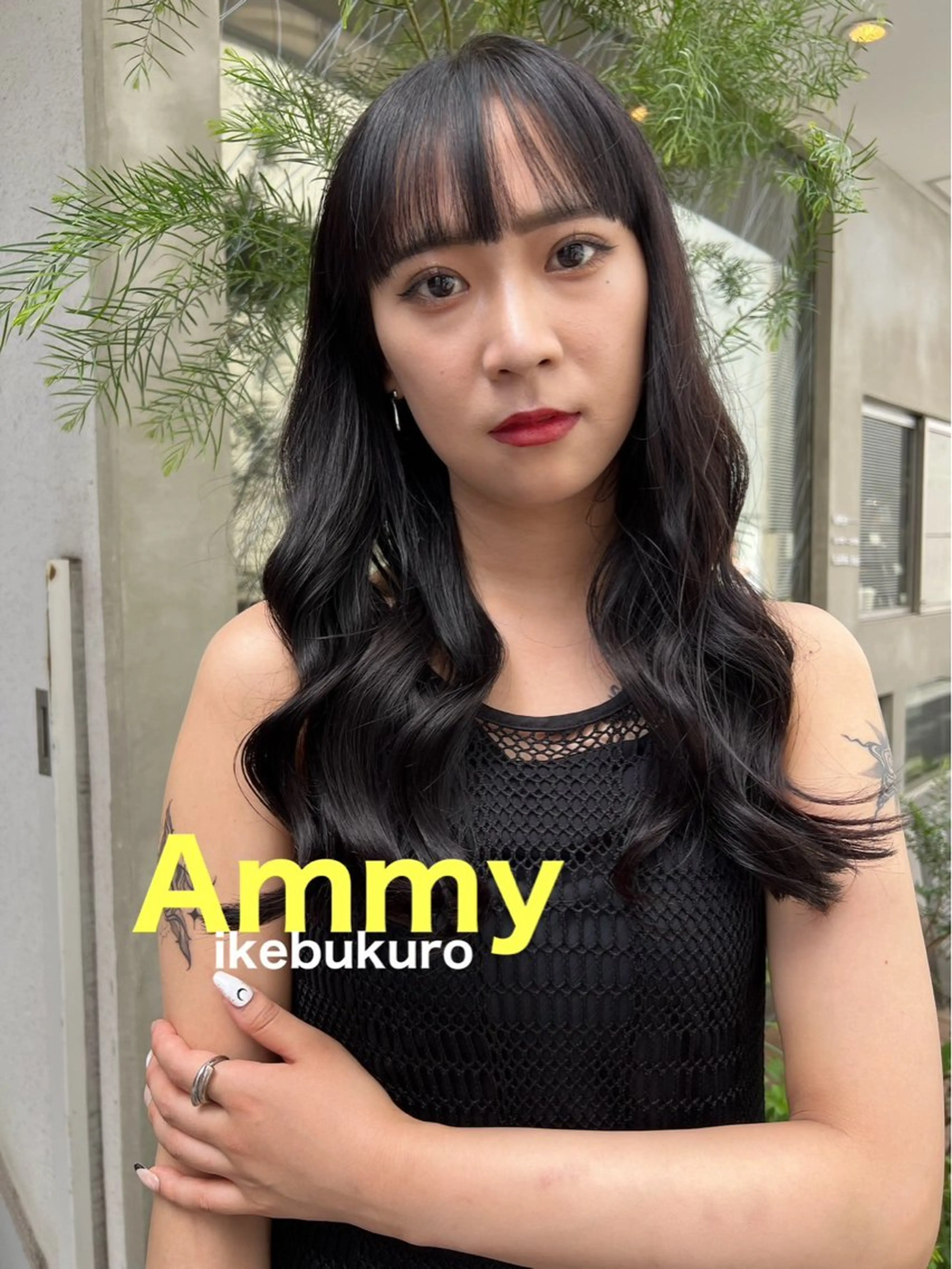 ロング 韓国風パーマ/ 韓国ヘア/大森千寛のヘアスタイル