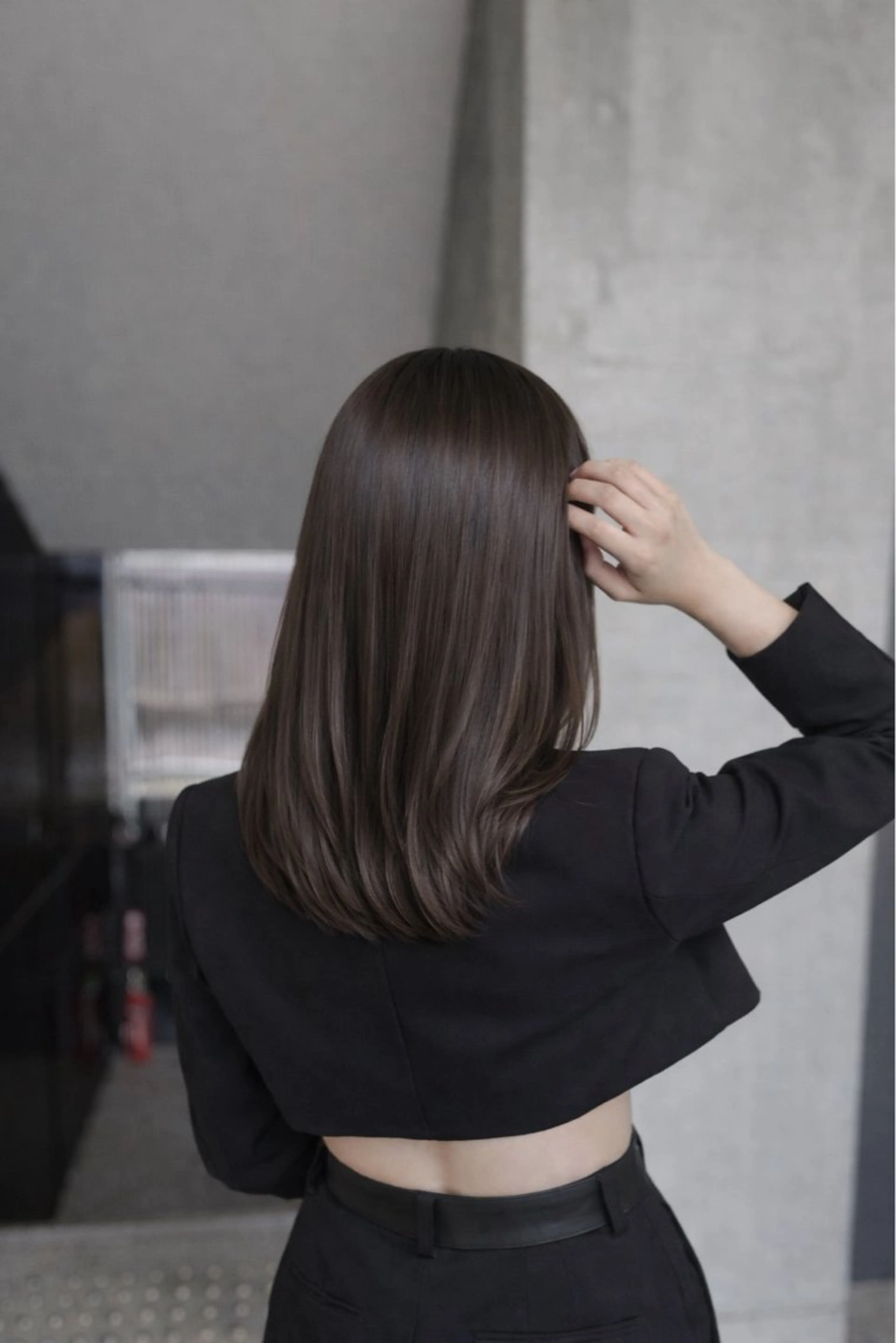 セミロング 髪質改善 トリートメント SALOWIN三軒茶屋店所属・hayakawa/ 白髪ぼかし・髪質改善のヘアスタイル