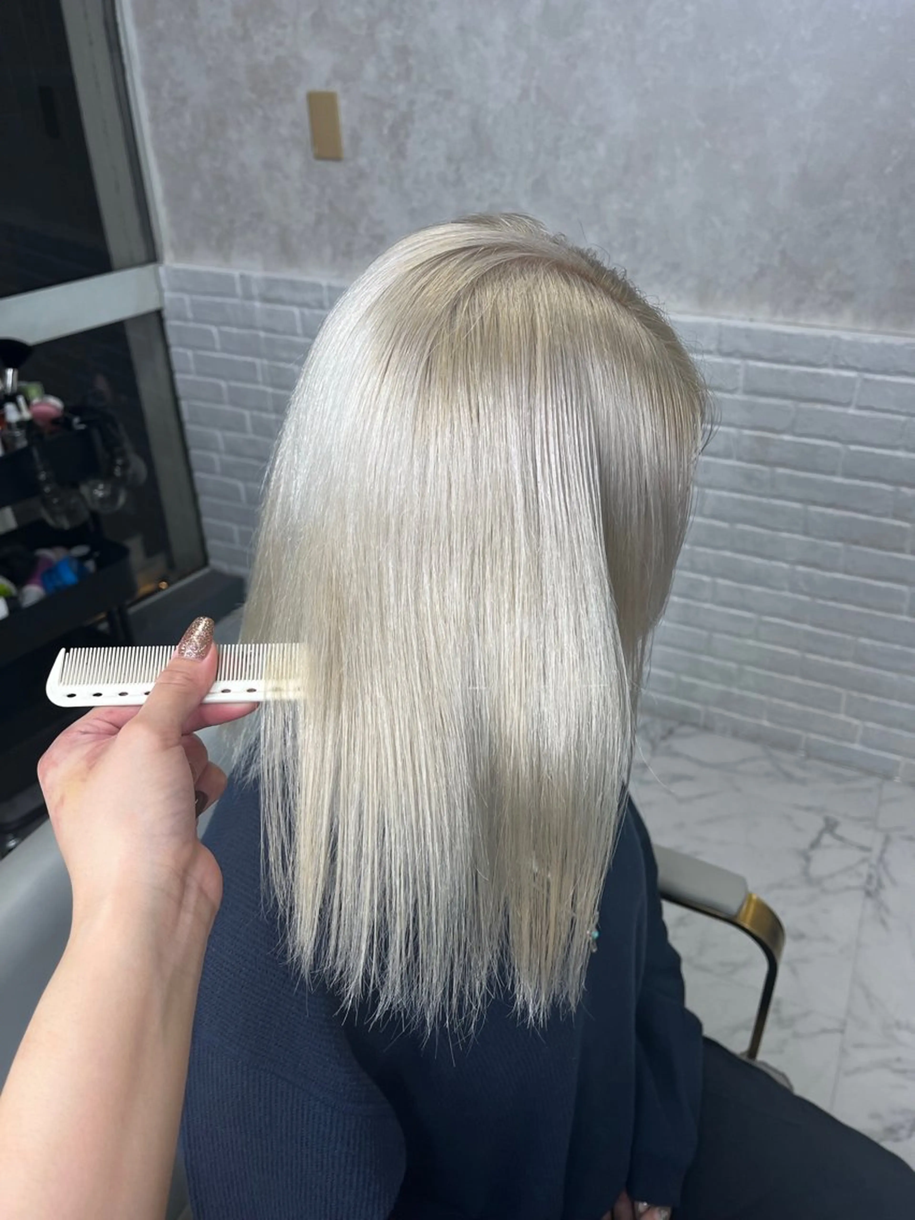 ミディアム Wistell 渋谷 ASUKAのヘアスタイル