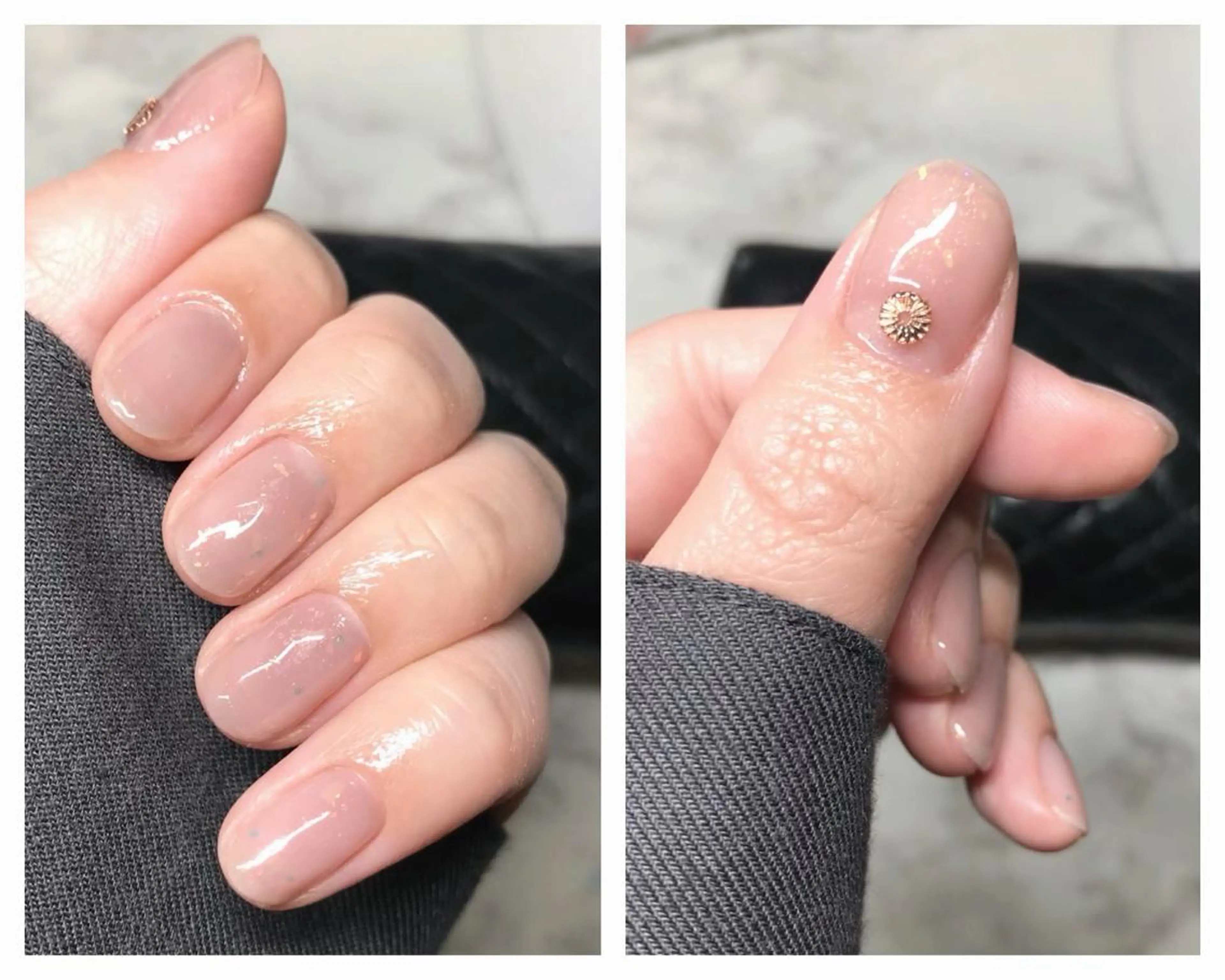 ネイル ラメ(グリッター) S Mayuのネイルデザイン