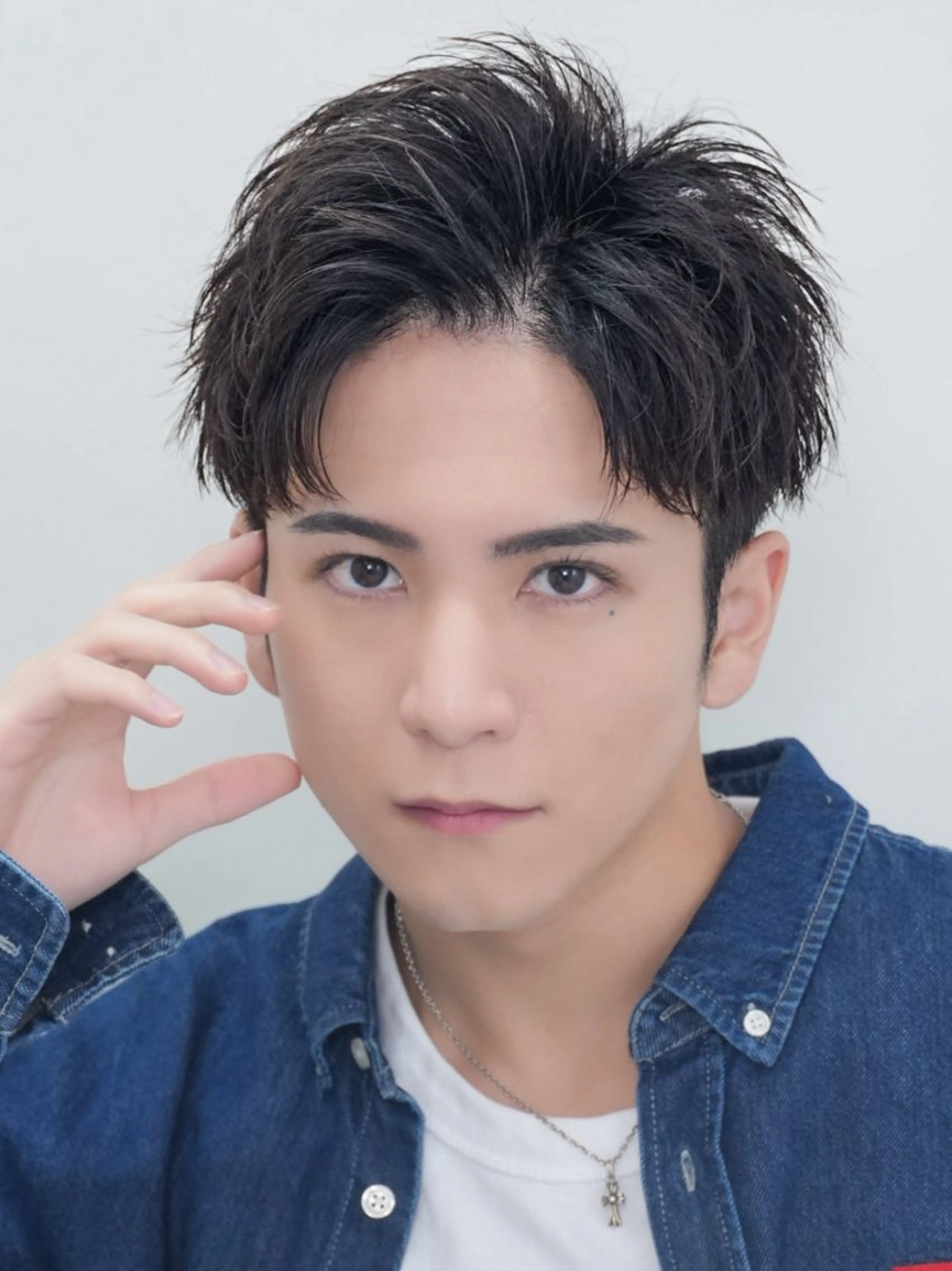 パーマ メンズ メンズパーマ スパイキーショート カット パーマ 原宿 無料カット fifth イノウエのヘアスタイル