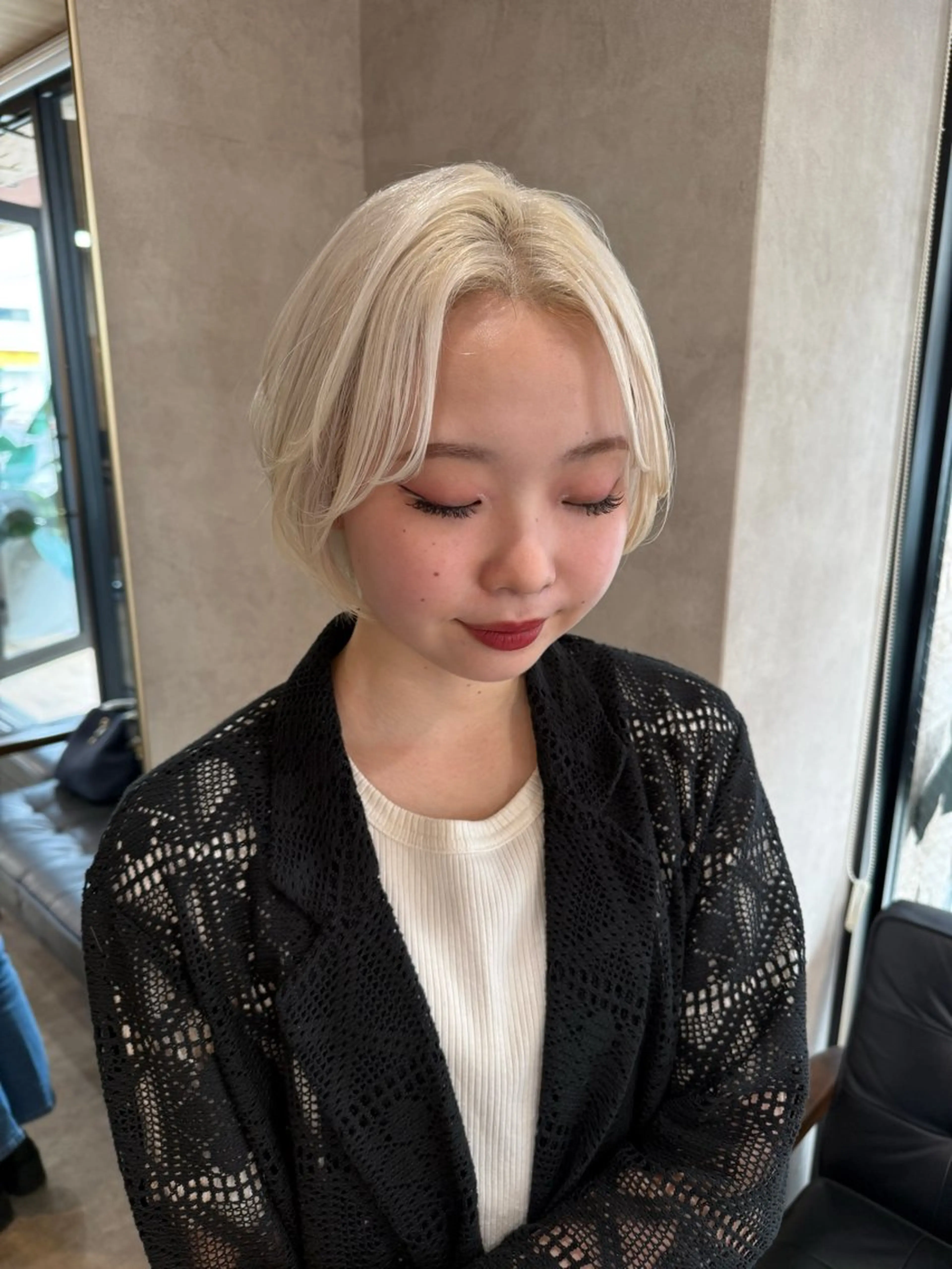 ショート ヘアカラー トリートメント RIENS aura / ayu ♡のヘアスタイル