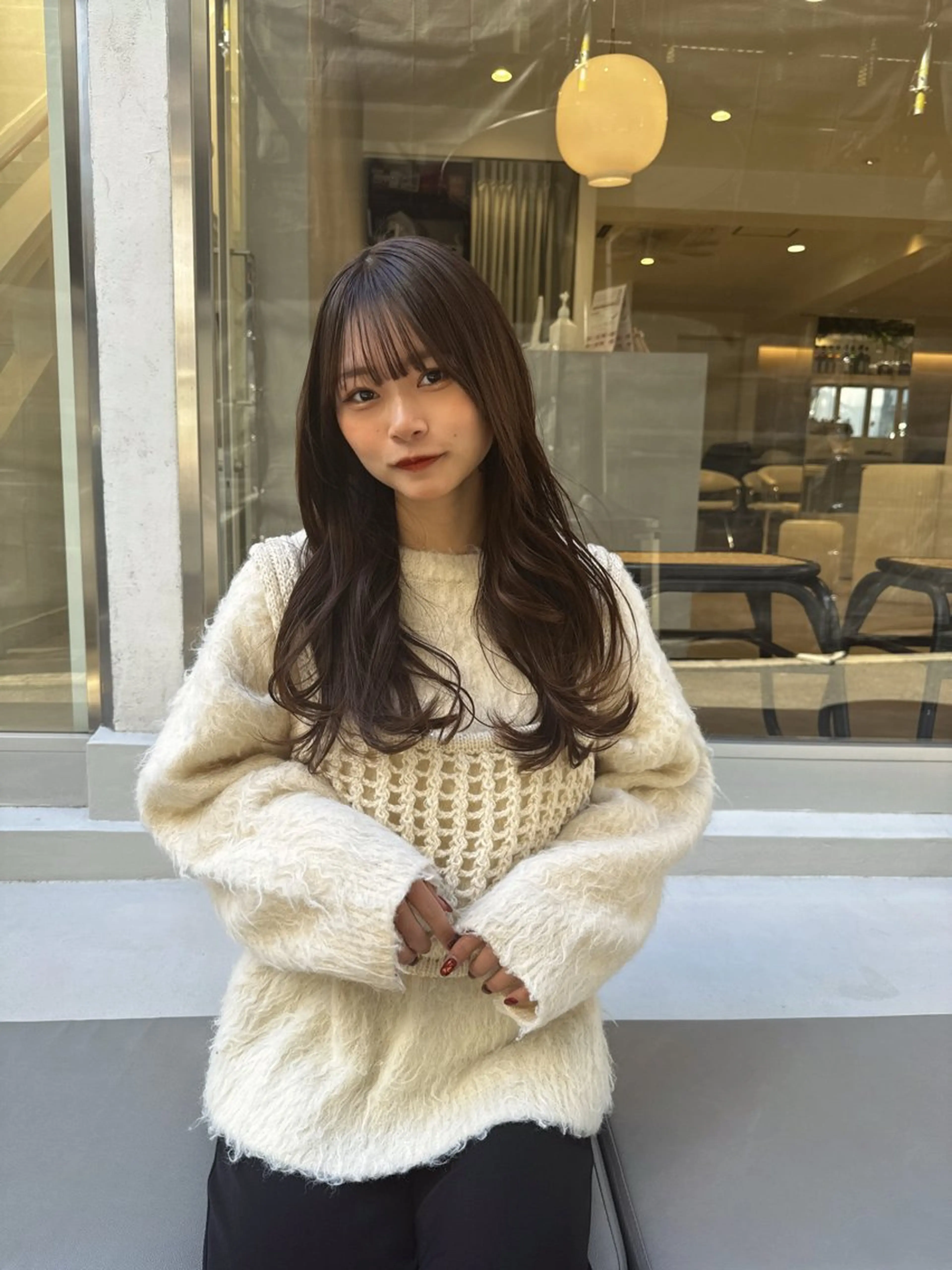 ミディアム カラー カット ヘアカラー トリートメント 💎透明感カラー特化 💎TAISEIのヘアスタイル