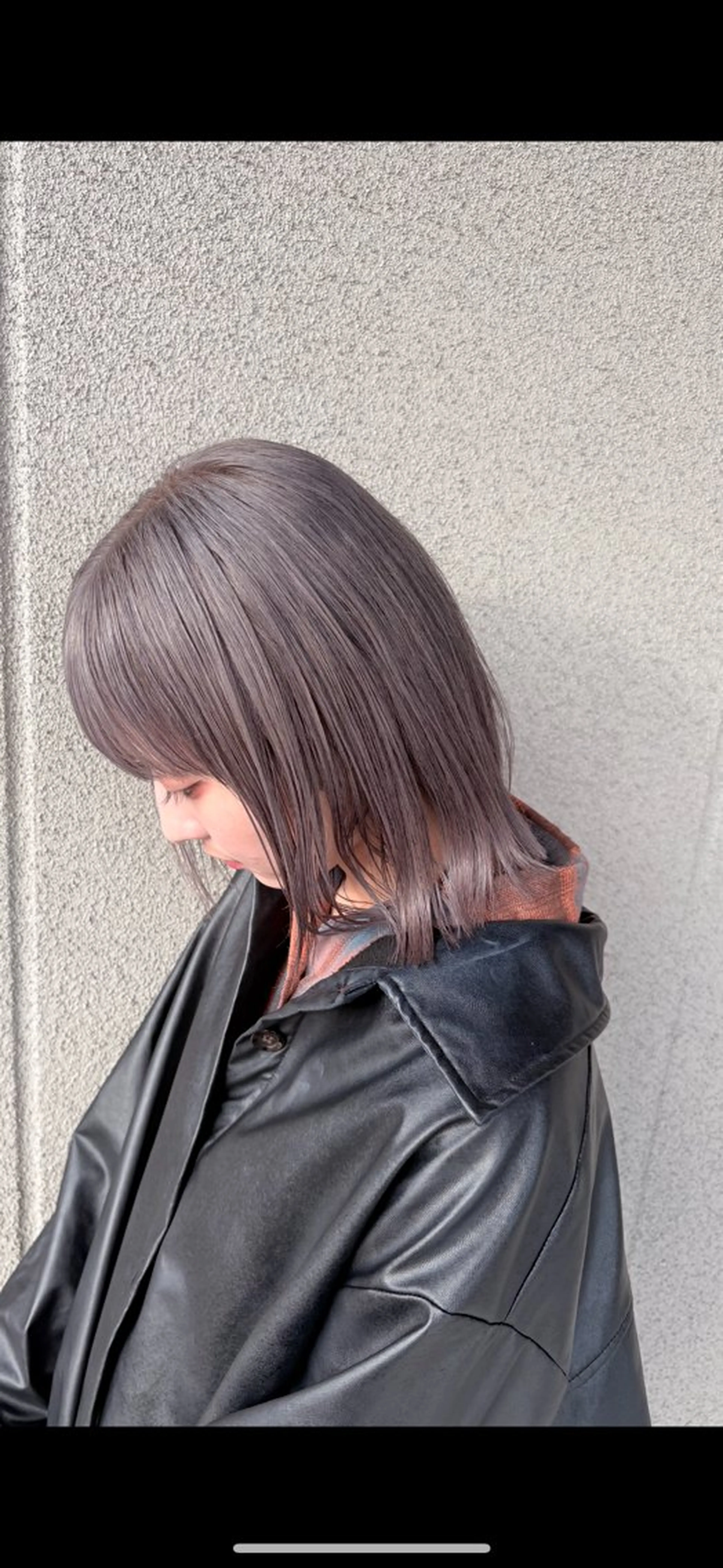 ミディアム 小山 莉沙のヘアスタイル