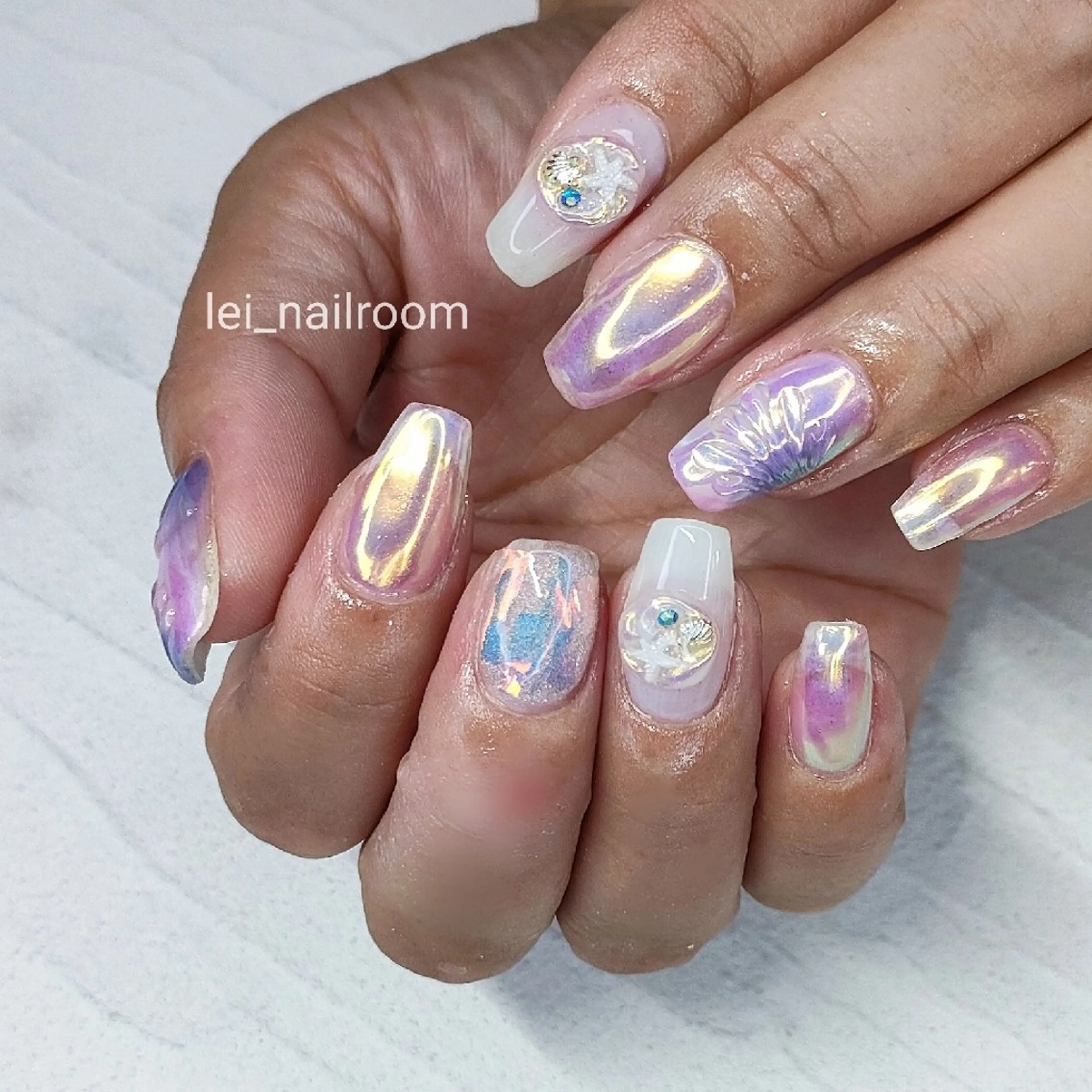 ネイル lei🌼 nailroomのネイルデザイン