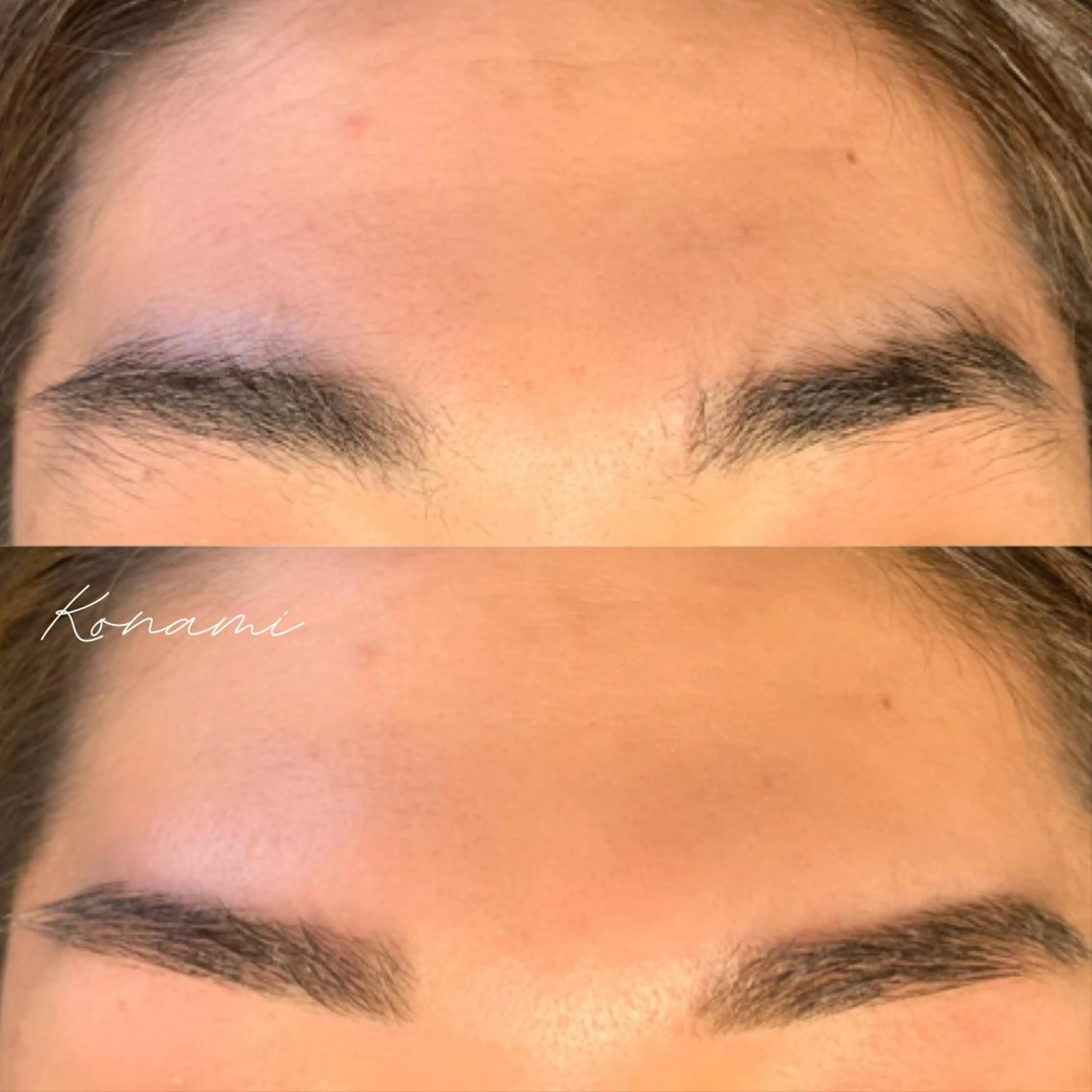 メンズ アイブロウ ワックス脱毛 シードリン 府内店 小波のヘアスタイル