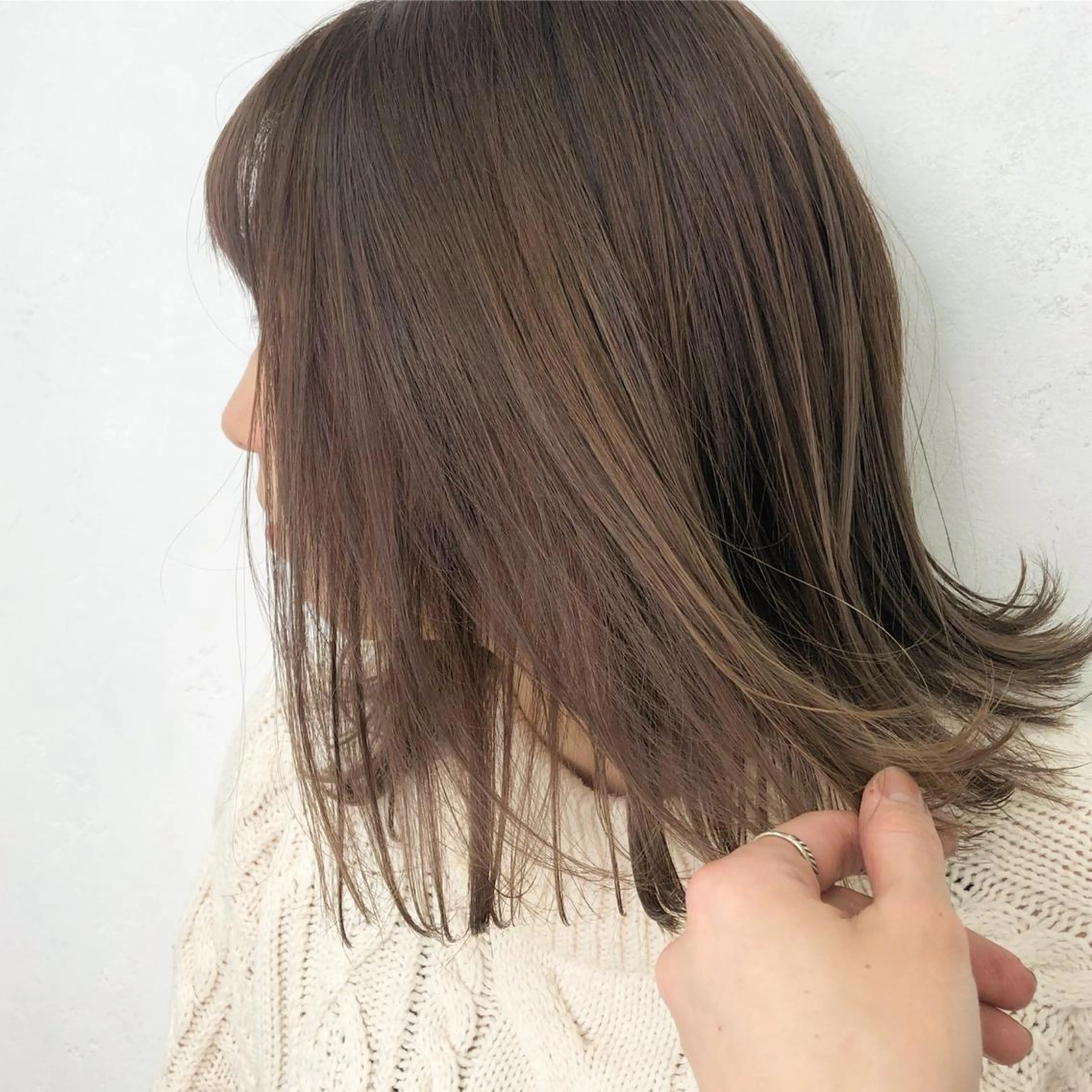 ショート カラー ベージュカラー ボブ/salut町田 🧡kanaのヘアスタイル