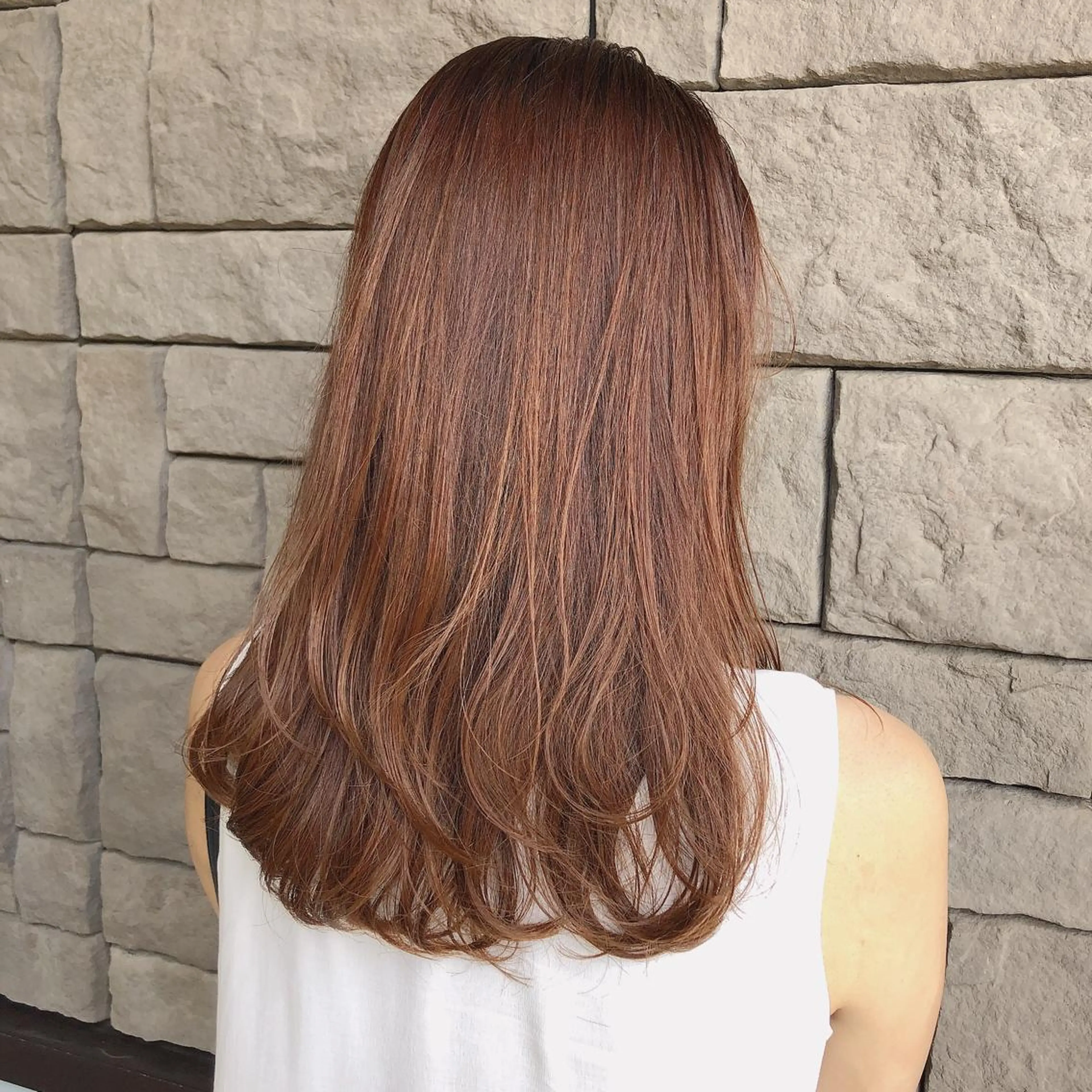 ロング カラー 店長/mao/ 前髪/顔周りカットのヘアスタイル