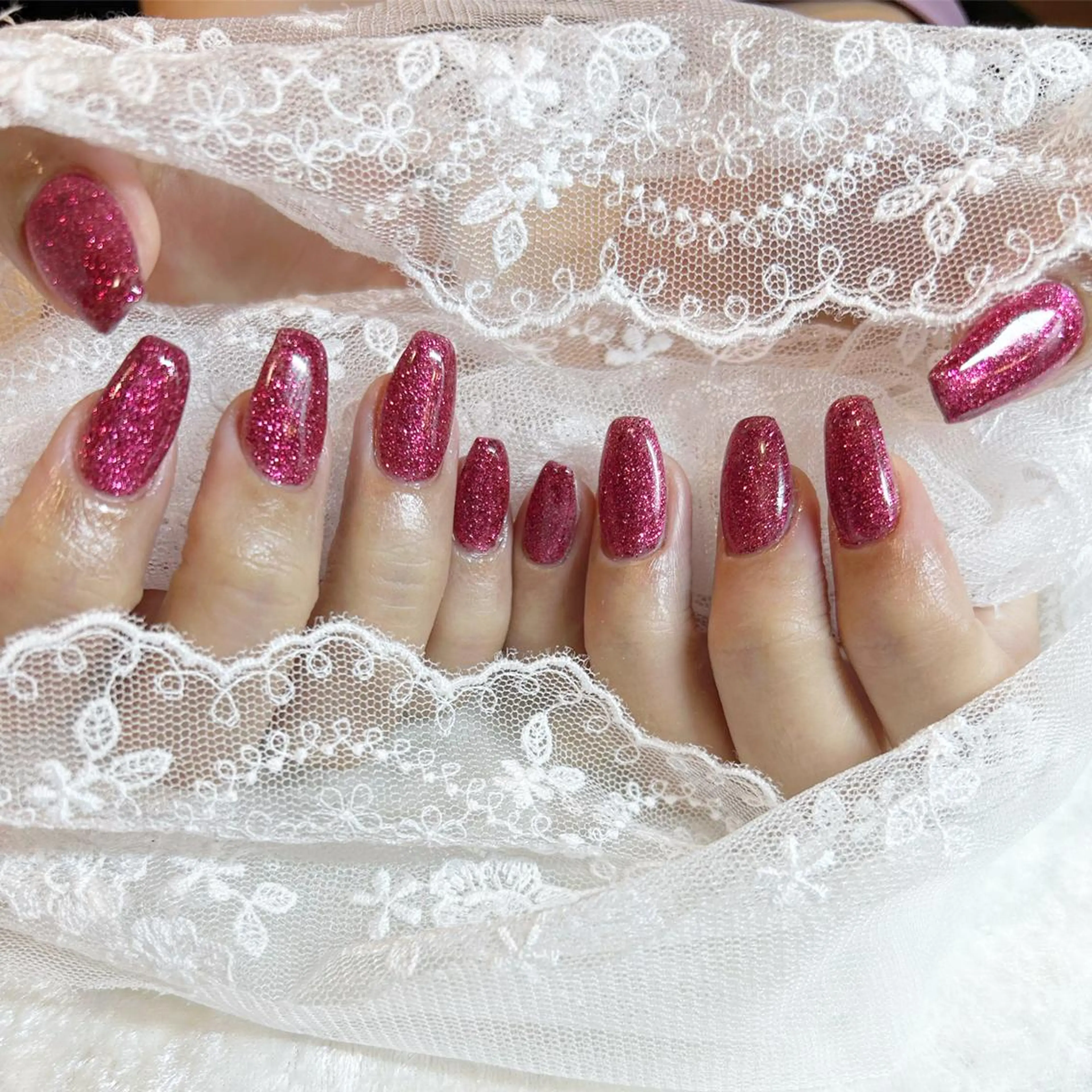 🦋新規様限定🦋ハンドワンカラーorラメグラデーション（オフ代無料！！）カラー350色より選択可能の写真