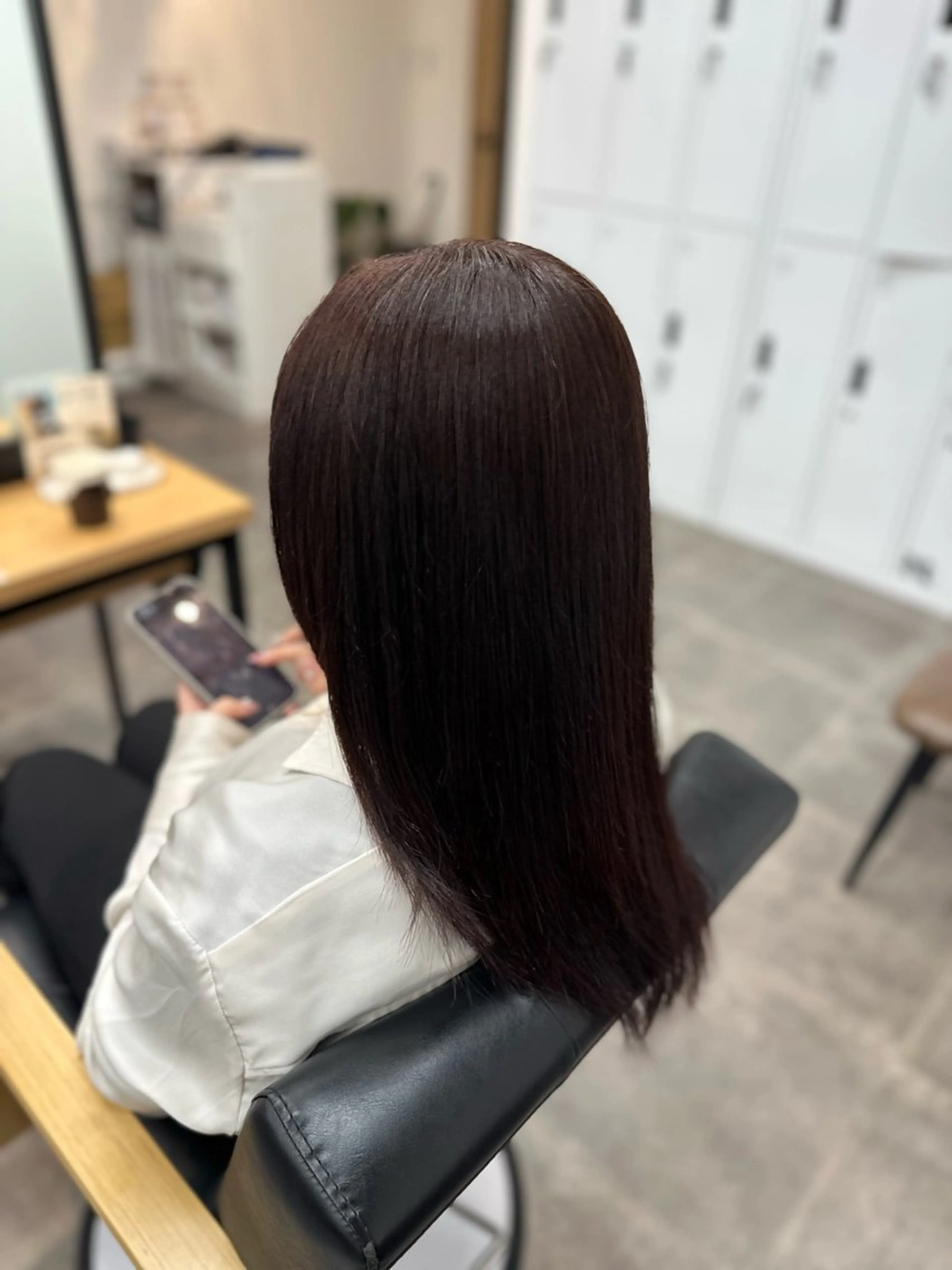 セミロング カラー ヘアカラー トリートメント 0choir kodaiのヘアスタイル
