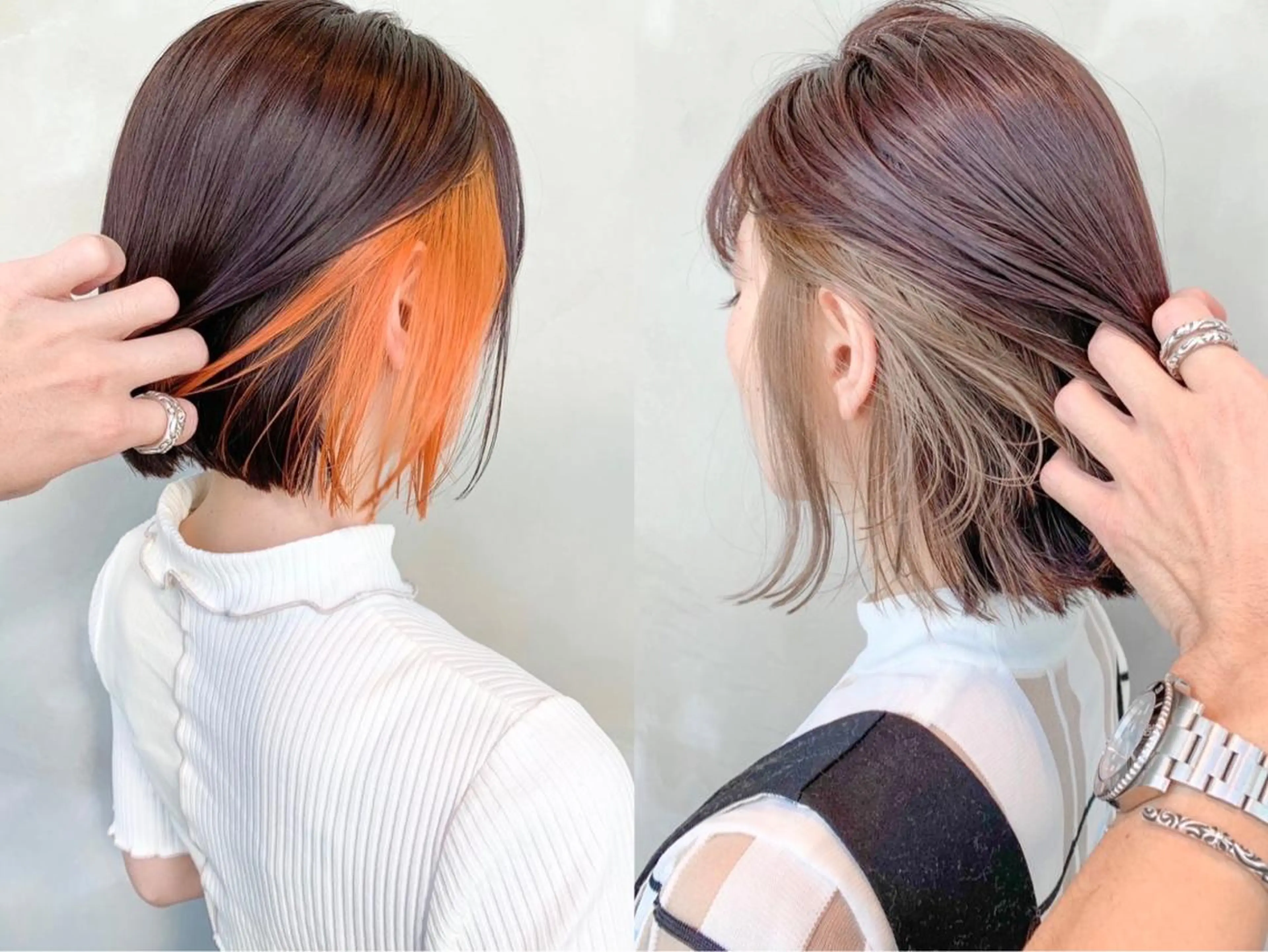 🌸インナーカラー×シルクトリートメント✨の写真