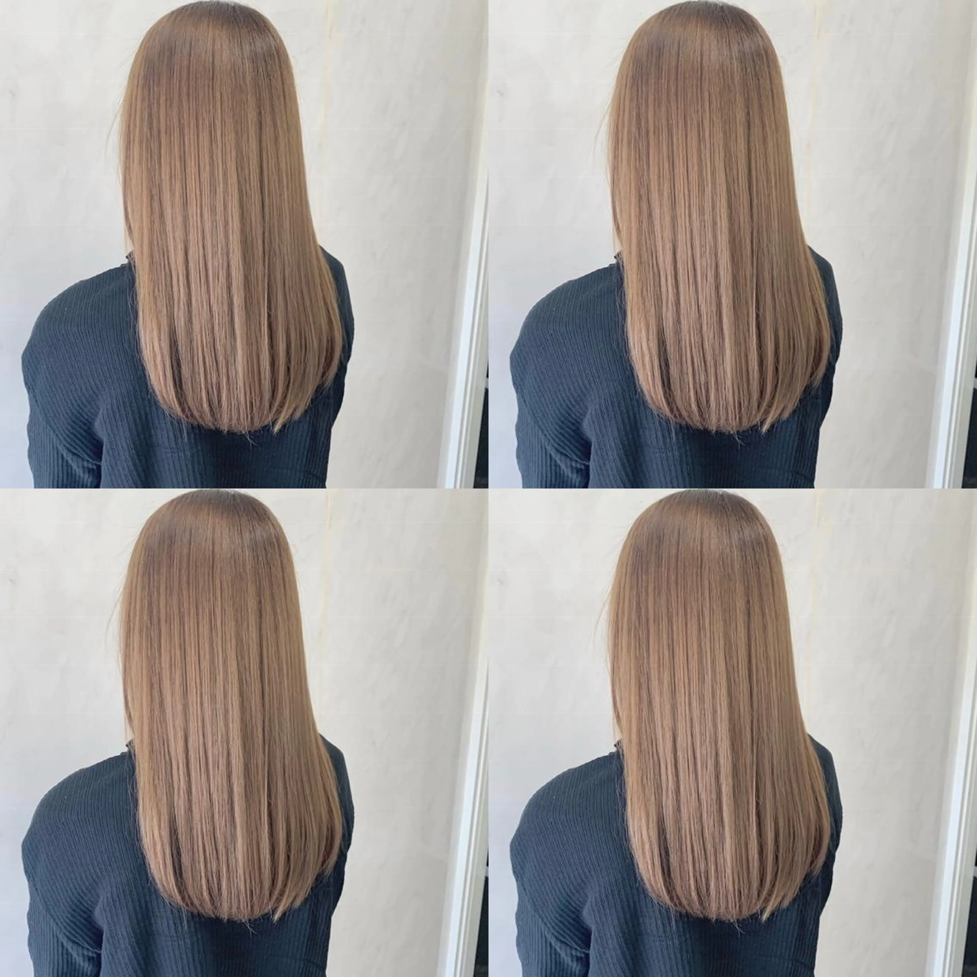 ロング ハイライト 縮毛矯正 佐藤 香太のヘアスタイル