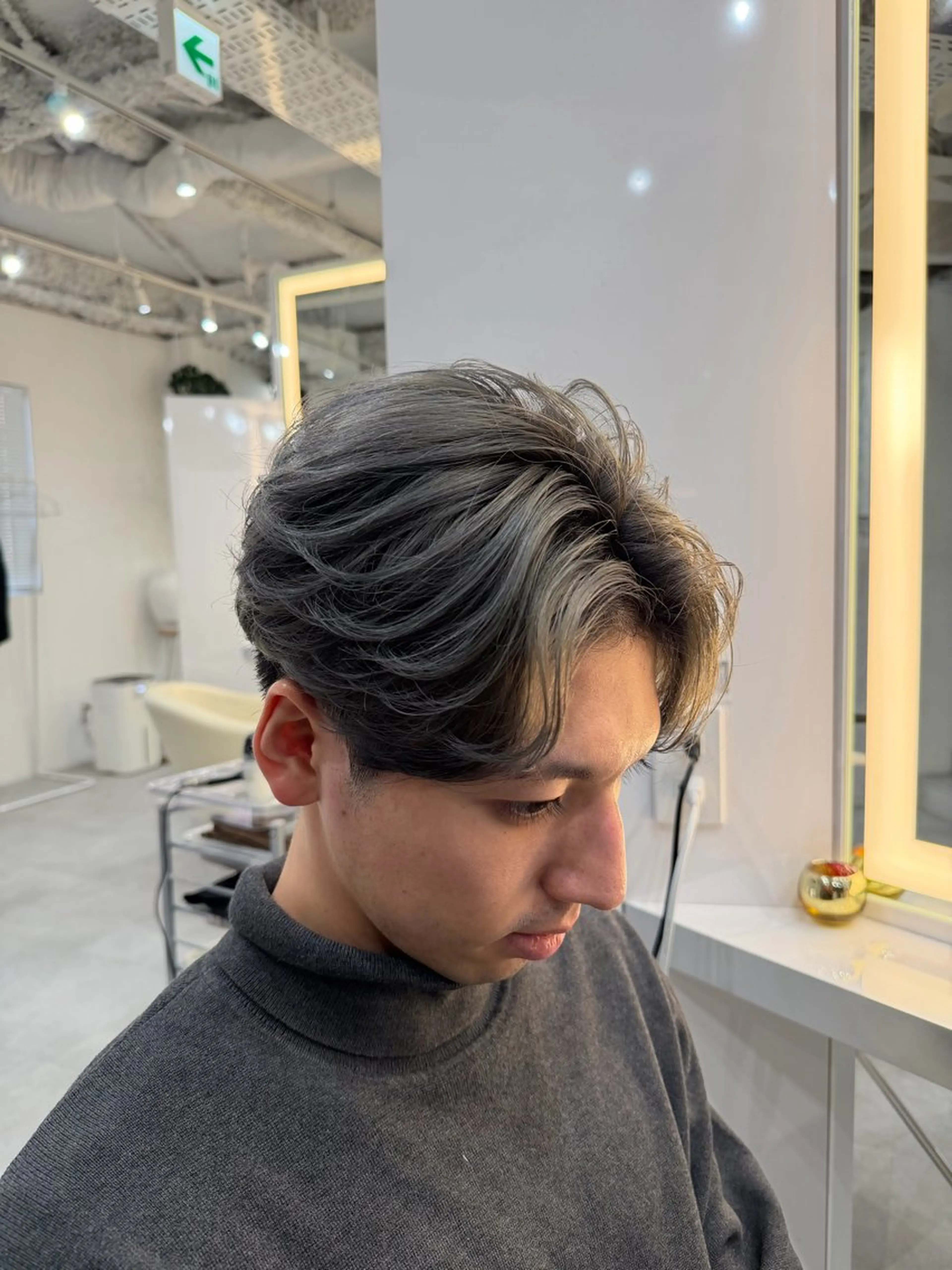 カラー メンズ KAITO メンズ特化美容師のヘアスタイル