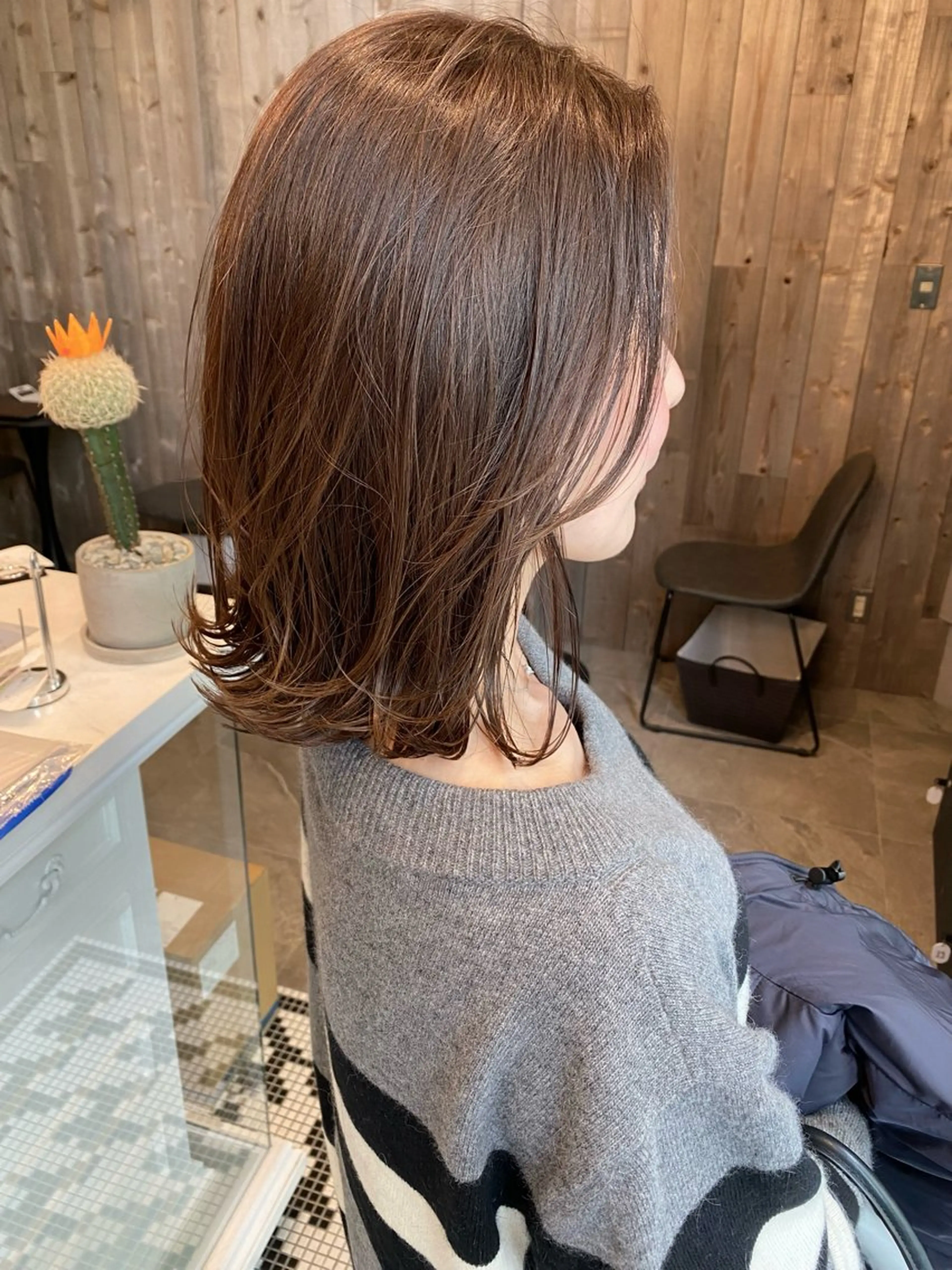 ミディアム カラー 🩷🍭中津・梅田 エリア🍬💜のヘアスタイル