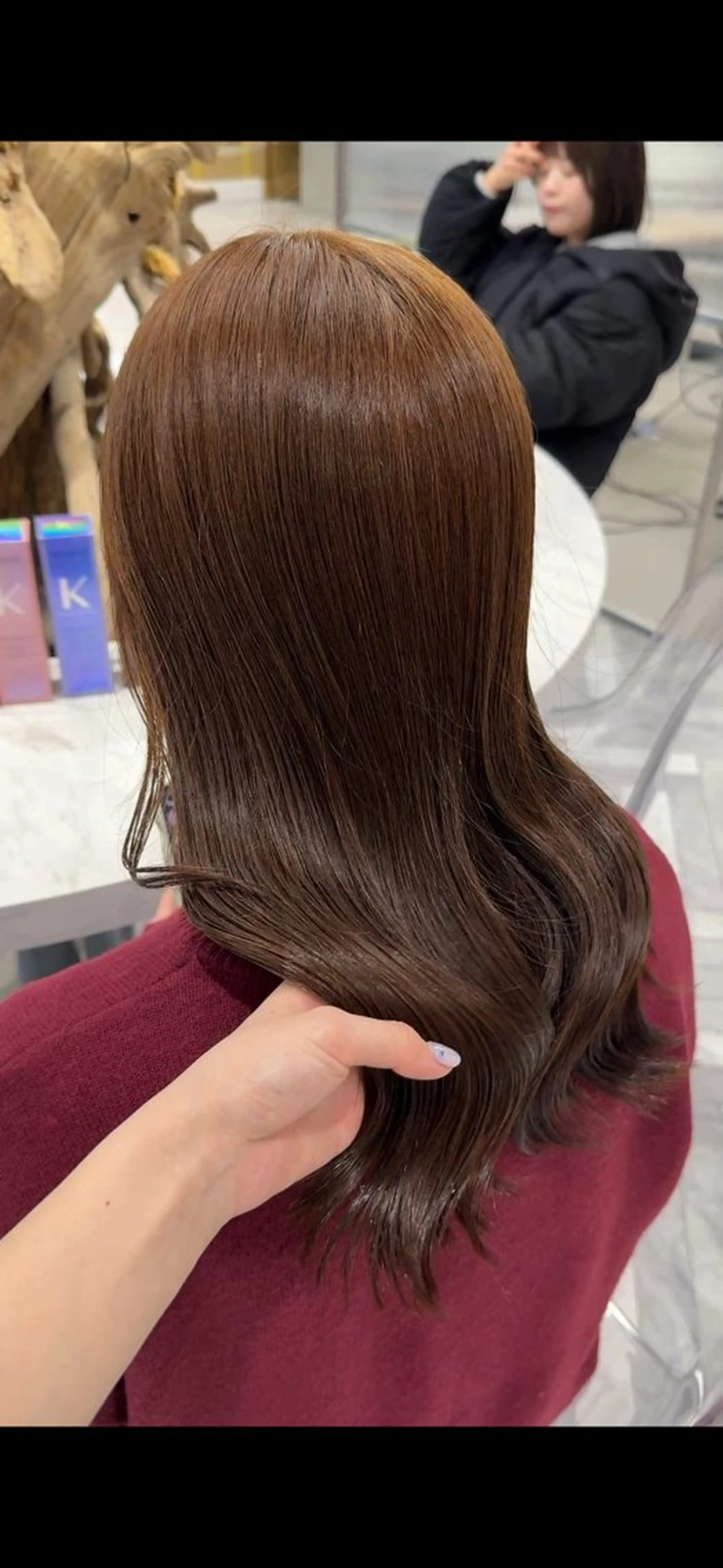 カラー ブリーチ ケアブリーチ デザインカラー ダブルカラー イヤリングカラー 酸性ストレート /ハイトーン/つばさのヘアスタイル