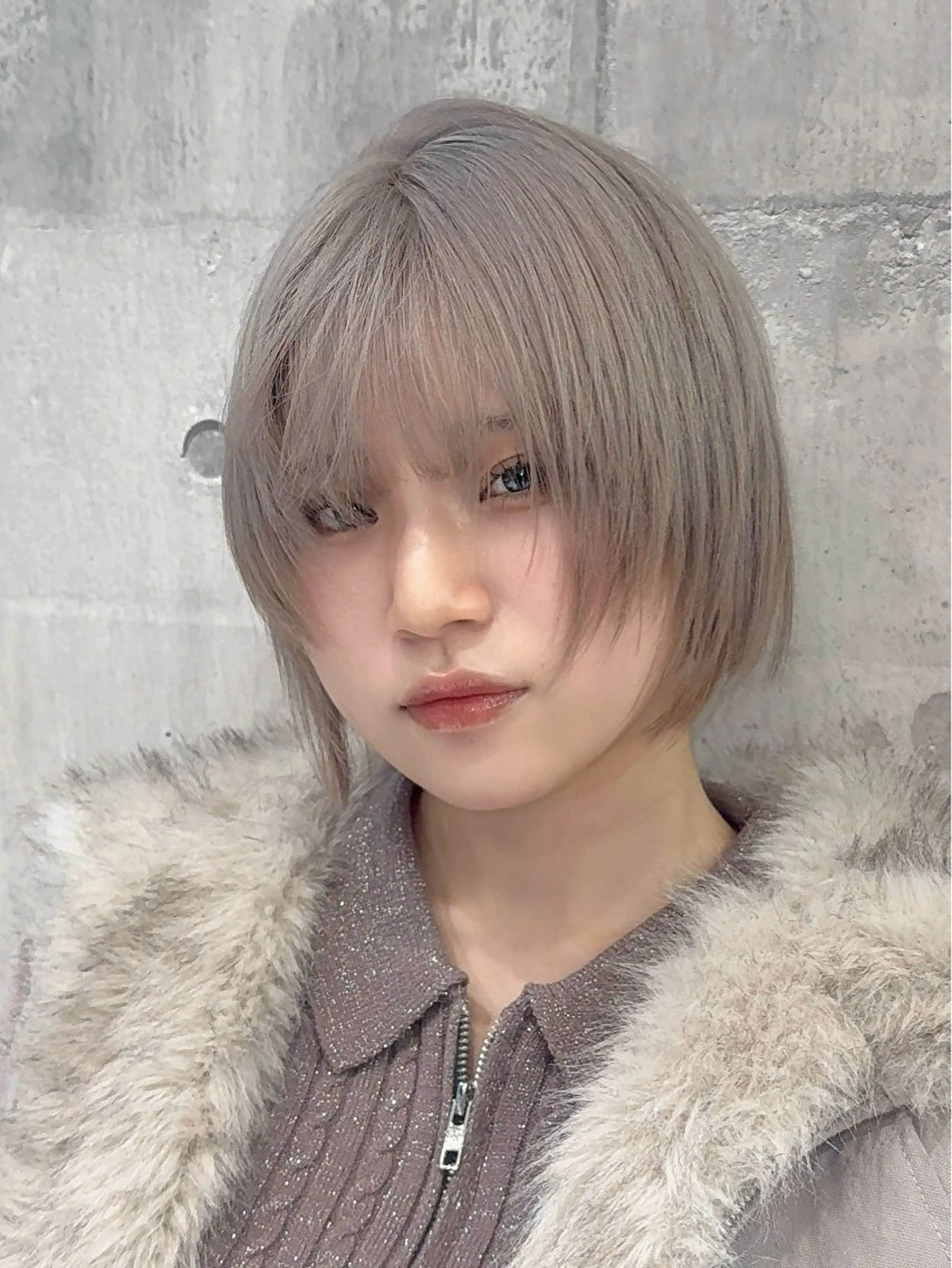 ショート カラー 【縮毛矯正ブリーチ】 MANATO🌈のヘアスタイル