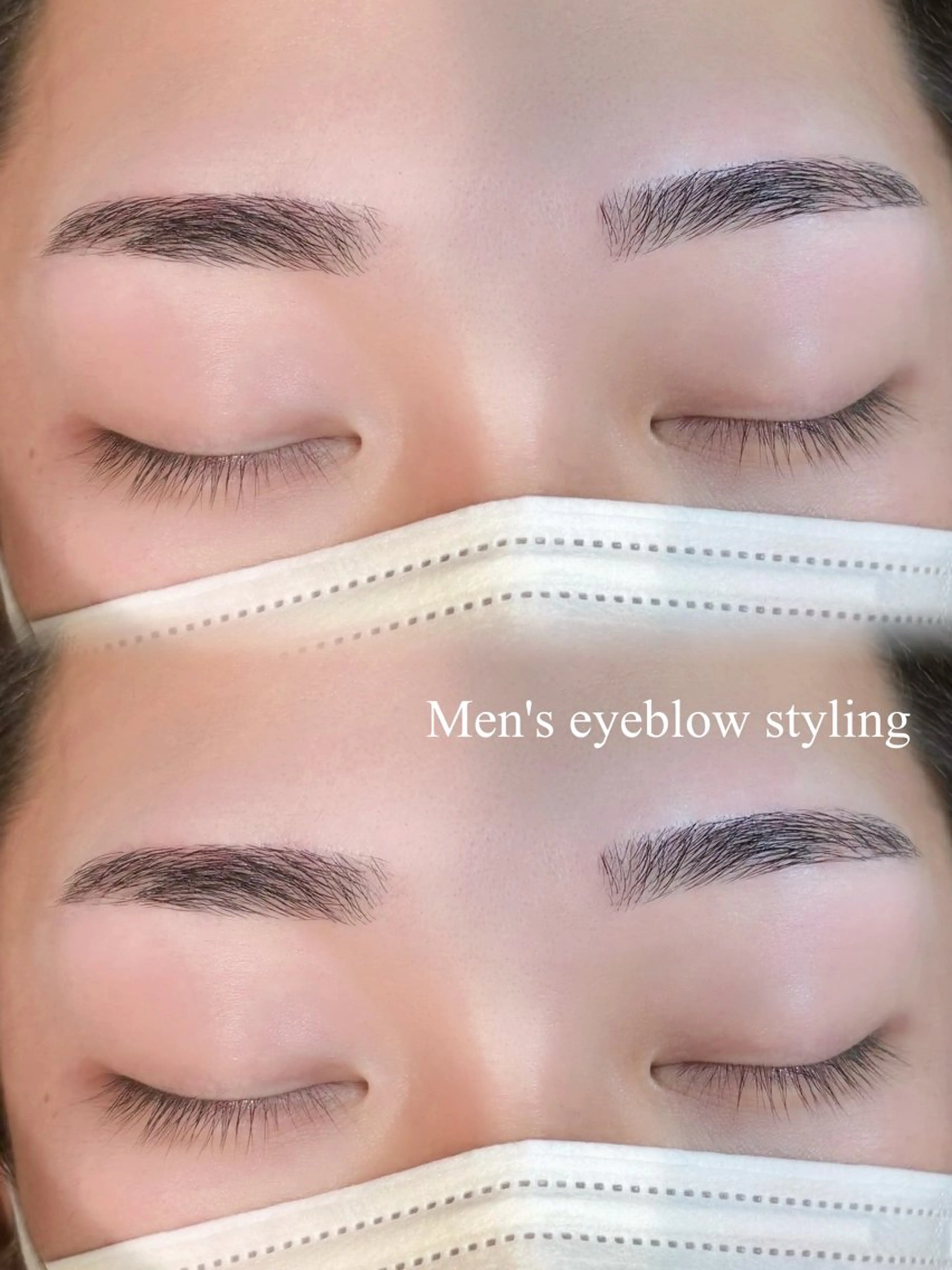 メンズ アイブロウ ワックス脱毛 CLALA Misakiのマツエク・マツパデザイン