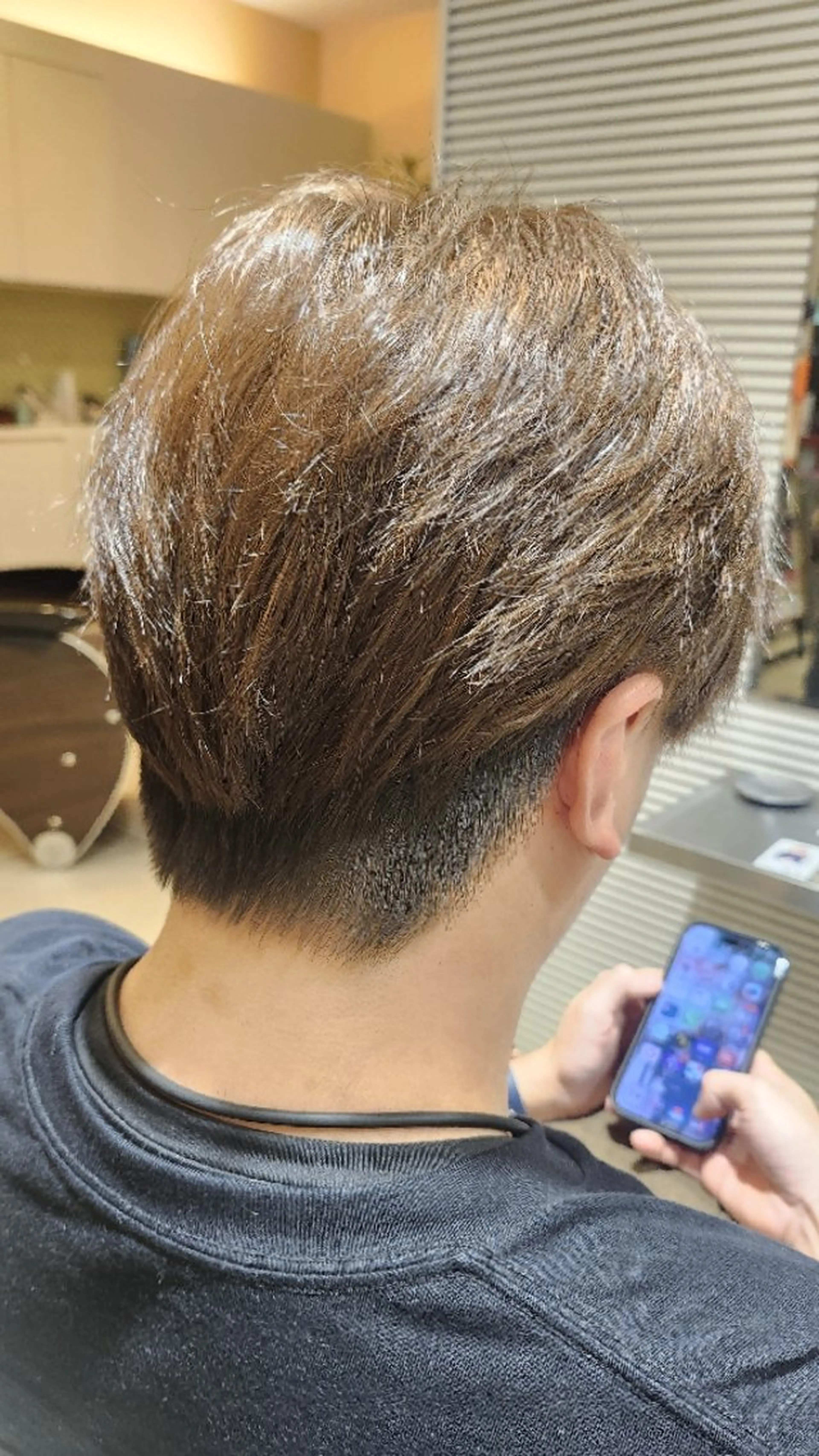 メンズ カラー 暖色カラー/髪質改善 /メンズ🧡莉南のヘアスタイル