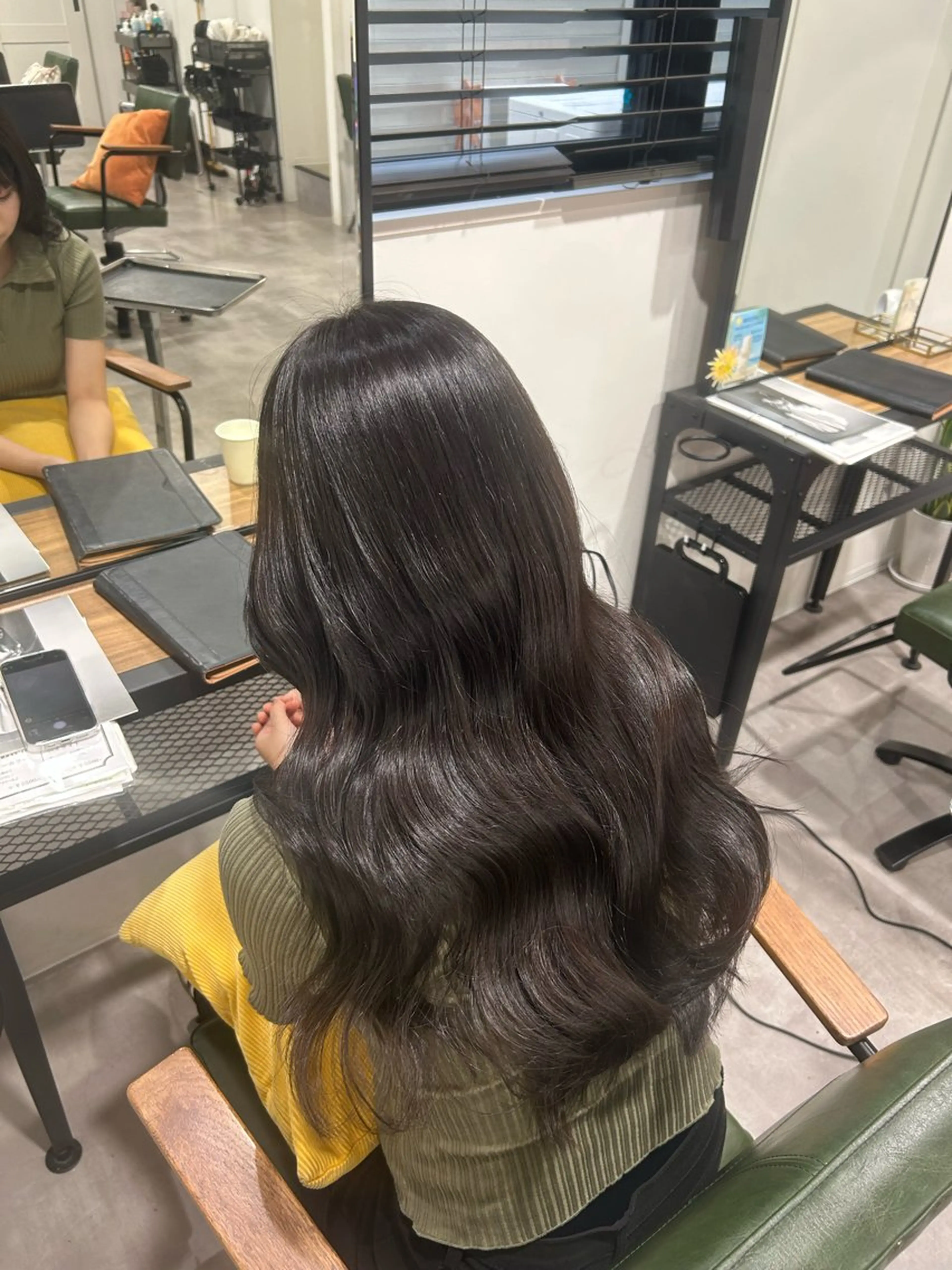 カラー kanae🫧 ｜透明感カラー｜平尾のヘアスタイル