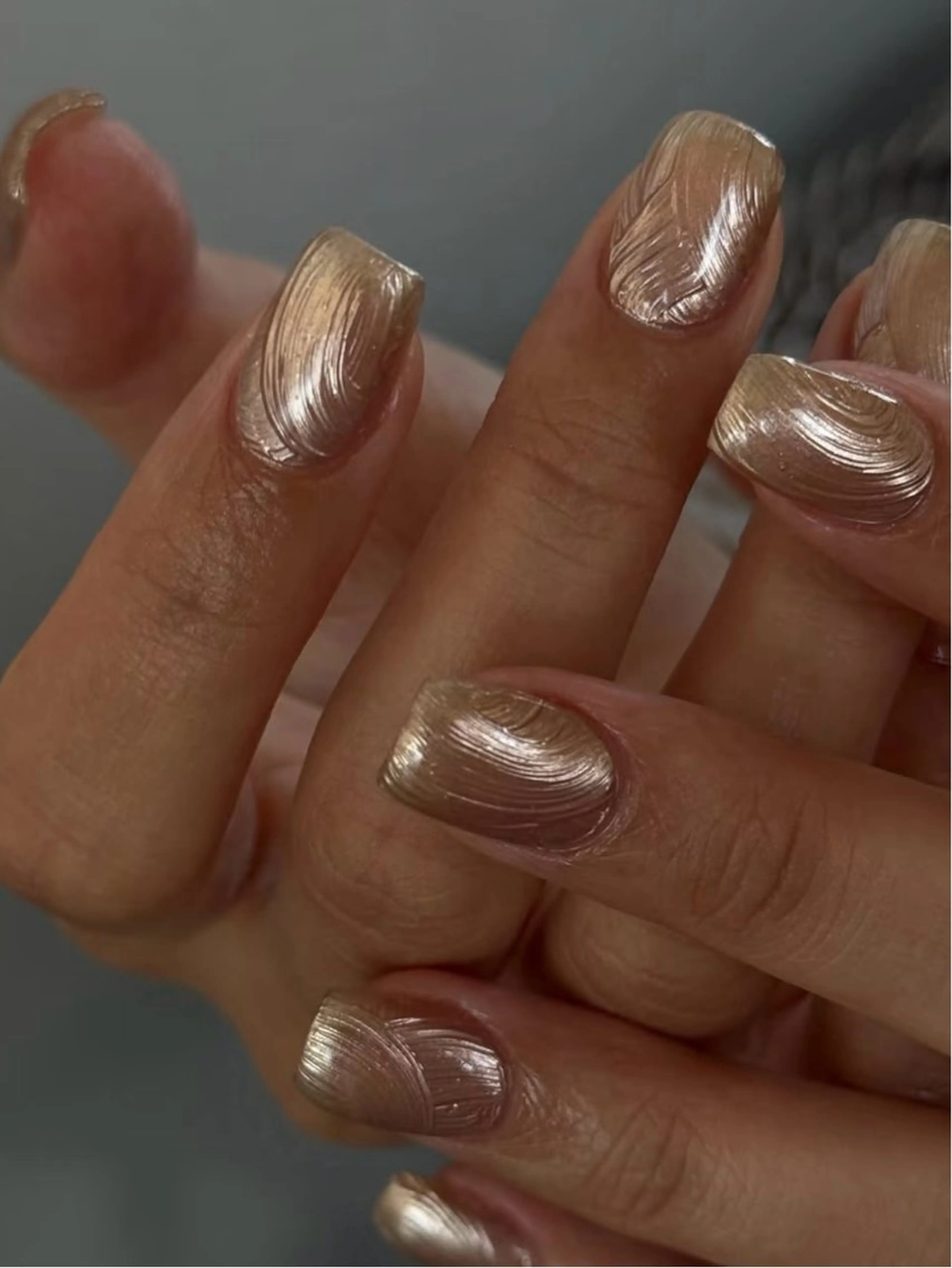 ミディアム ハンドネイル Atelier nail salonのネイルデザイン