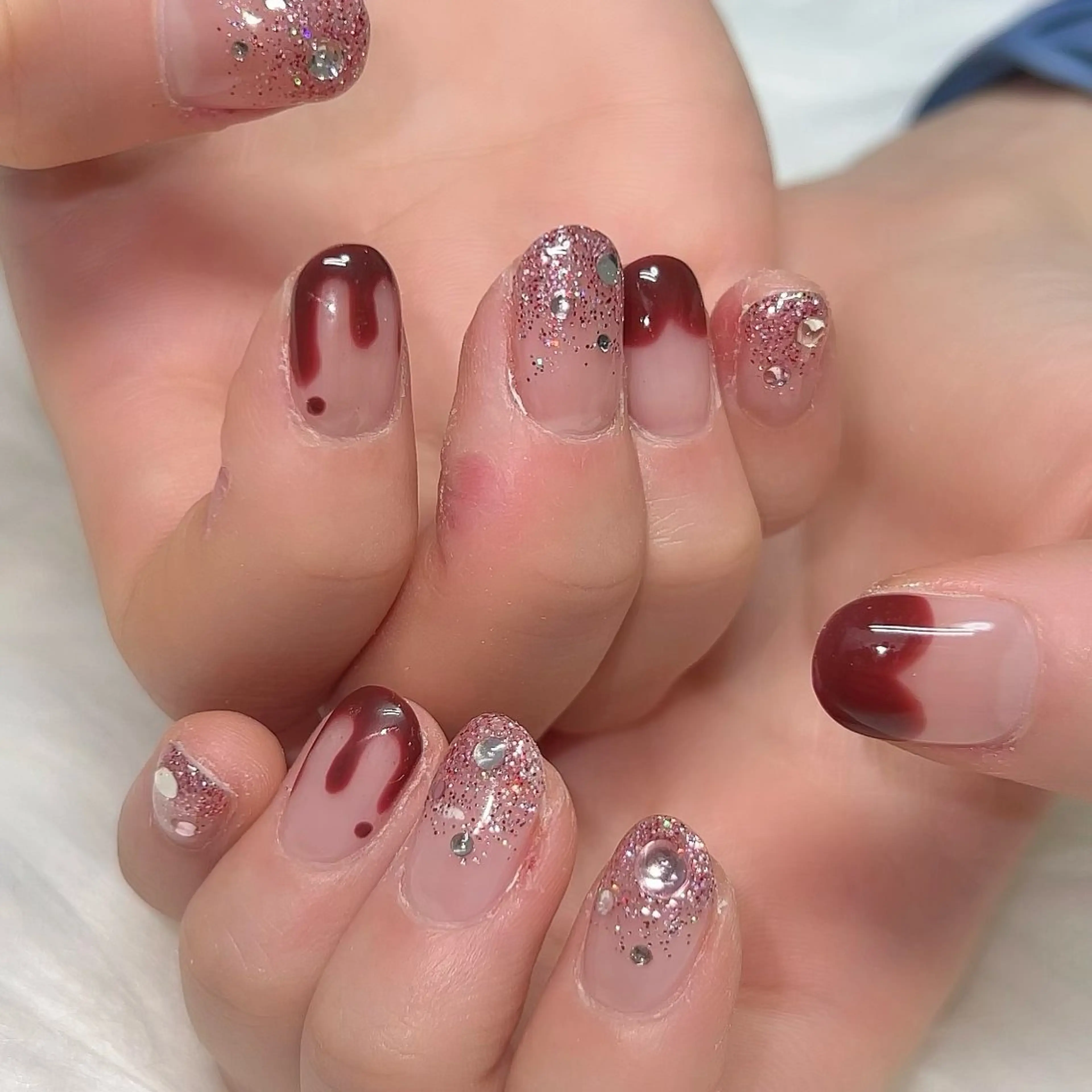 ネイル ハンドネイル 【Yappy🌈】 💖P-tanaのネイルデザイン