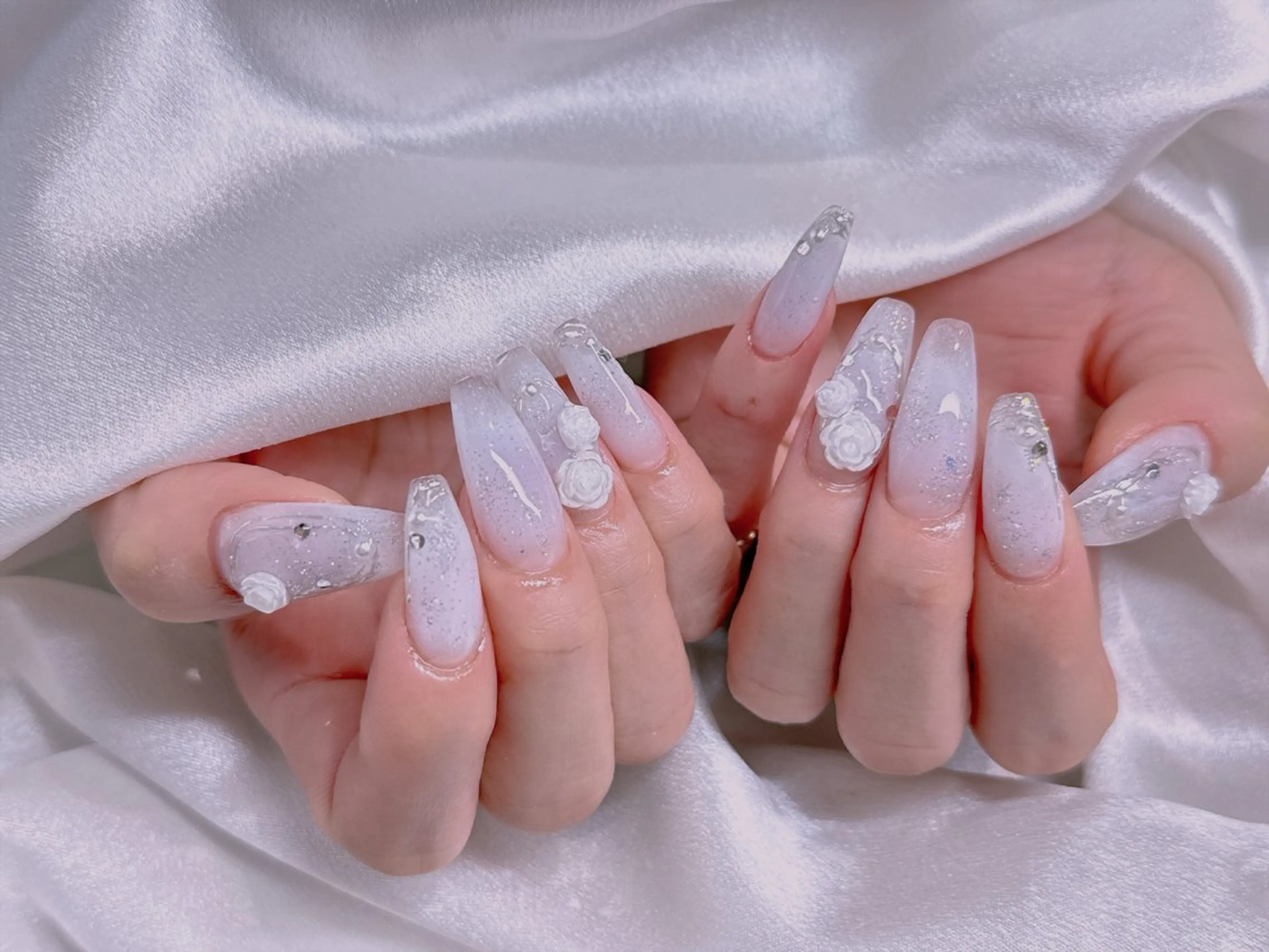 ネイル ハンドネイル 長さだし専門店 M2　rikaのネイルデザイン